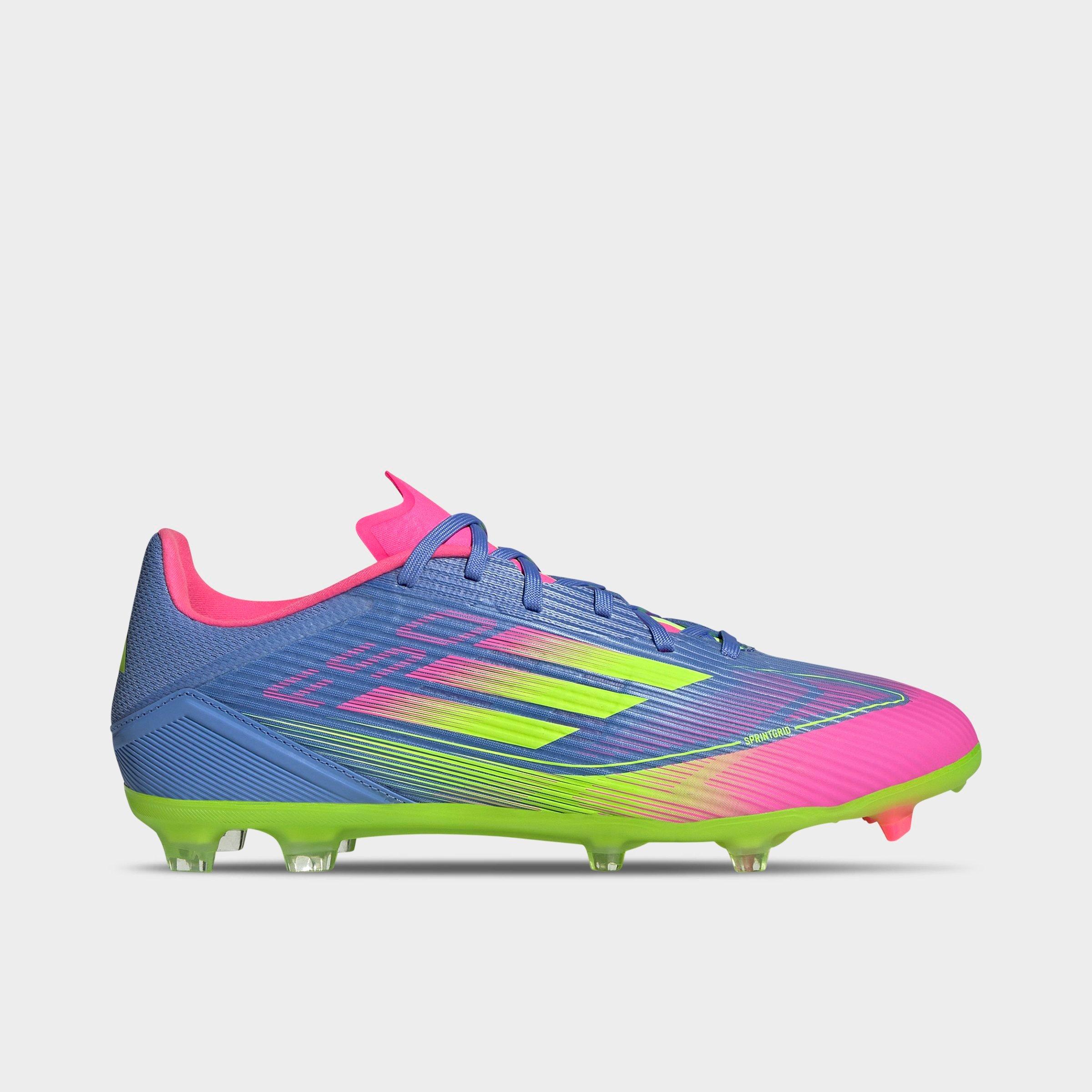 Adidas Men's F50 League Firm Ground/Multi Ground Soccer Cleats Size 7.5 Knit/Fiber