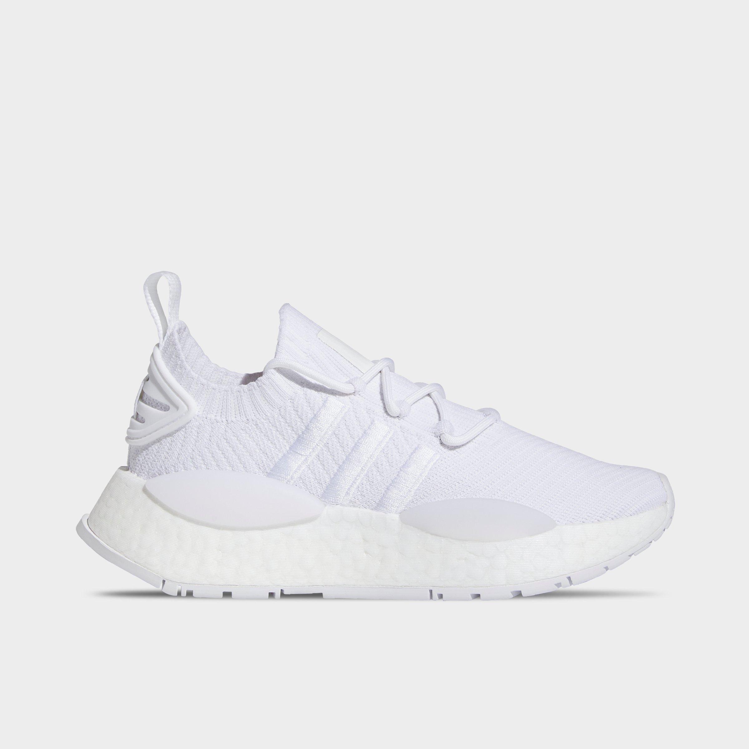 Adidas Originals Adidas Women's Originals Nmd W1 Casual Shoes In White/white/crystal White