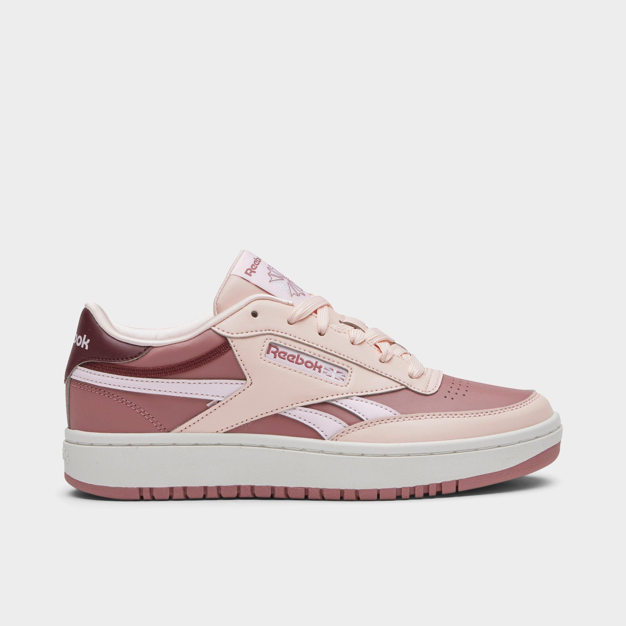 REEBOK CLUB C DOUBLE EXTRA WHITE/PINK - SNEAKERS WOMEN