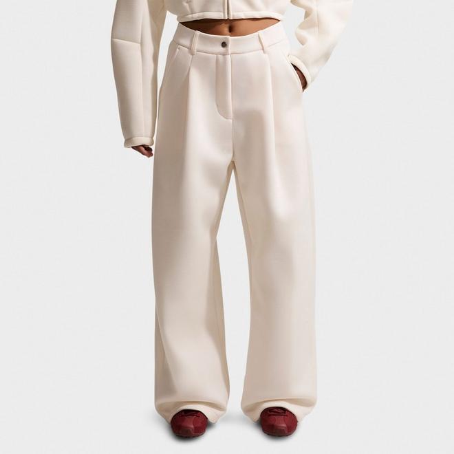Women's Nike Sportswear Pregame Fleece Loose Mid-Rise Trousers