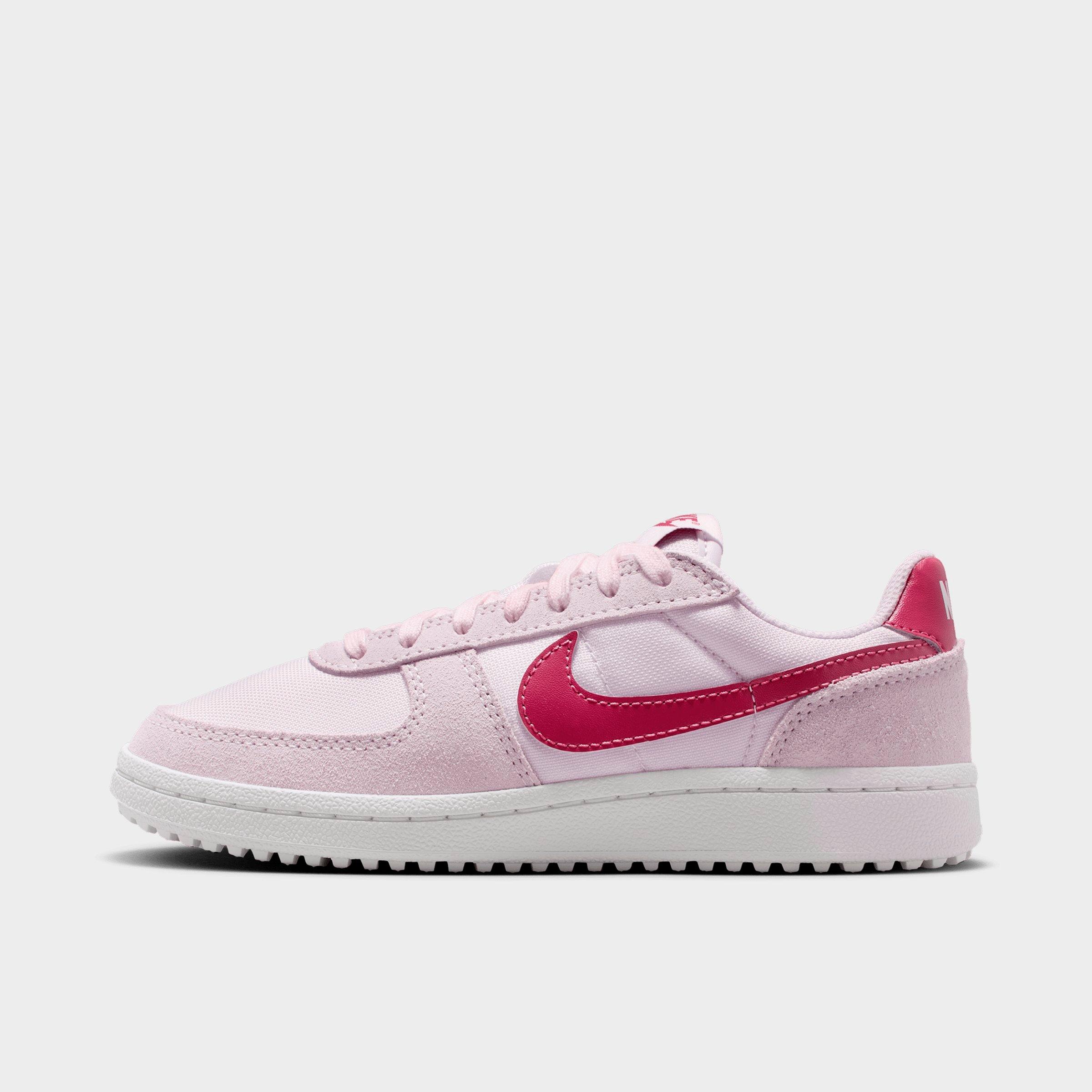 Nike Big Kids Field General Casual Shoes in Light Violet/Summit White/Sweet Beet Size: 1.0