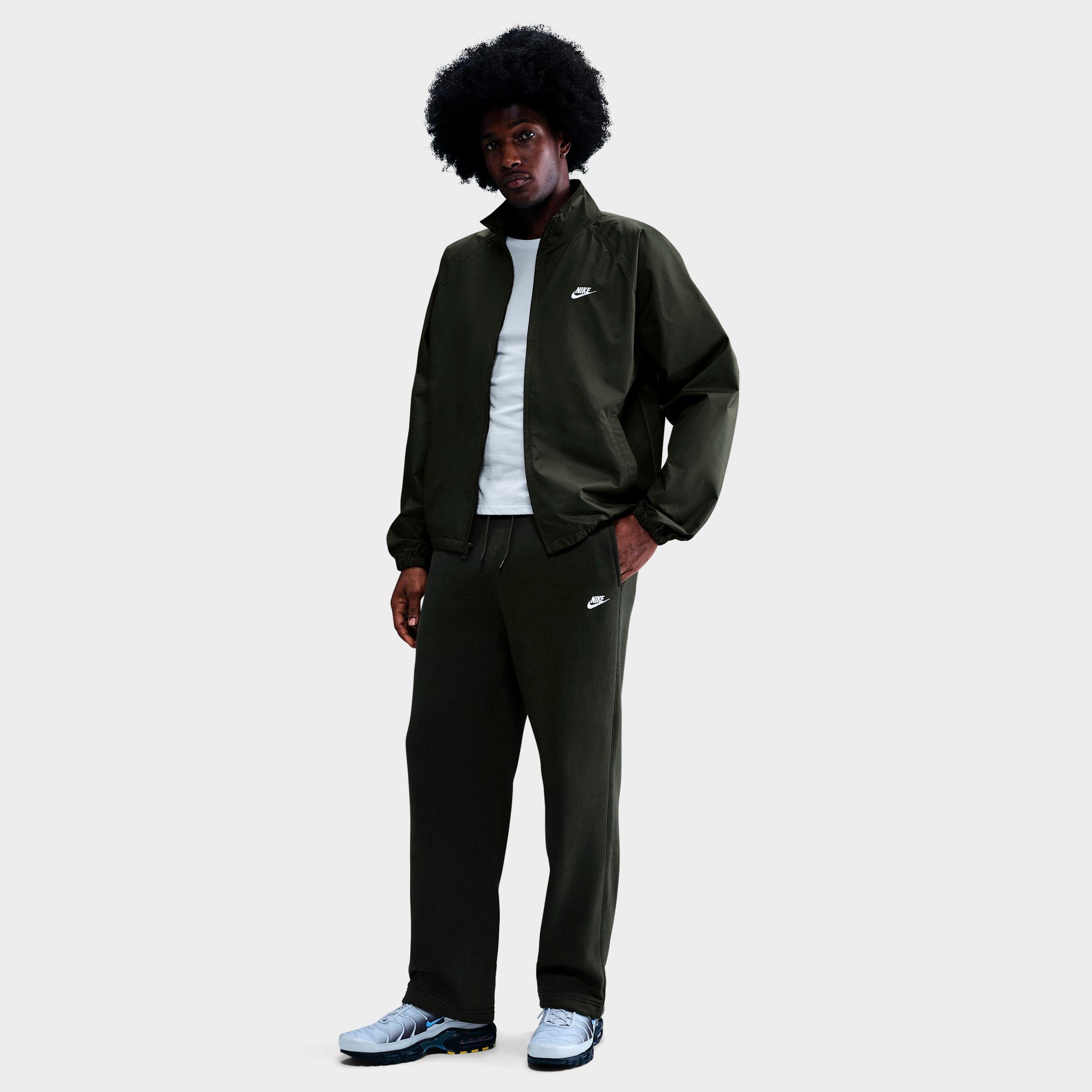 Nike Men's Sportswear Club Fleece Bungee Jogger Pants In Black