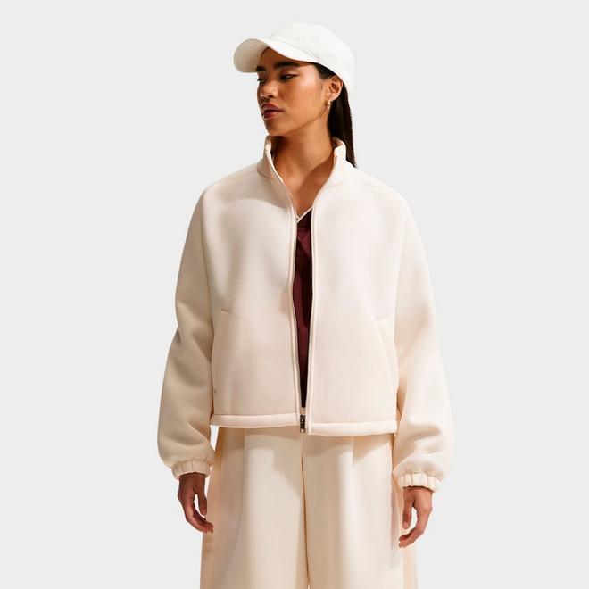 Women's Nike Sportswear Pregame Fleece Oversized Track Jacket