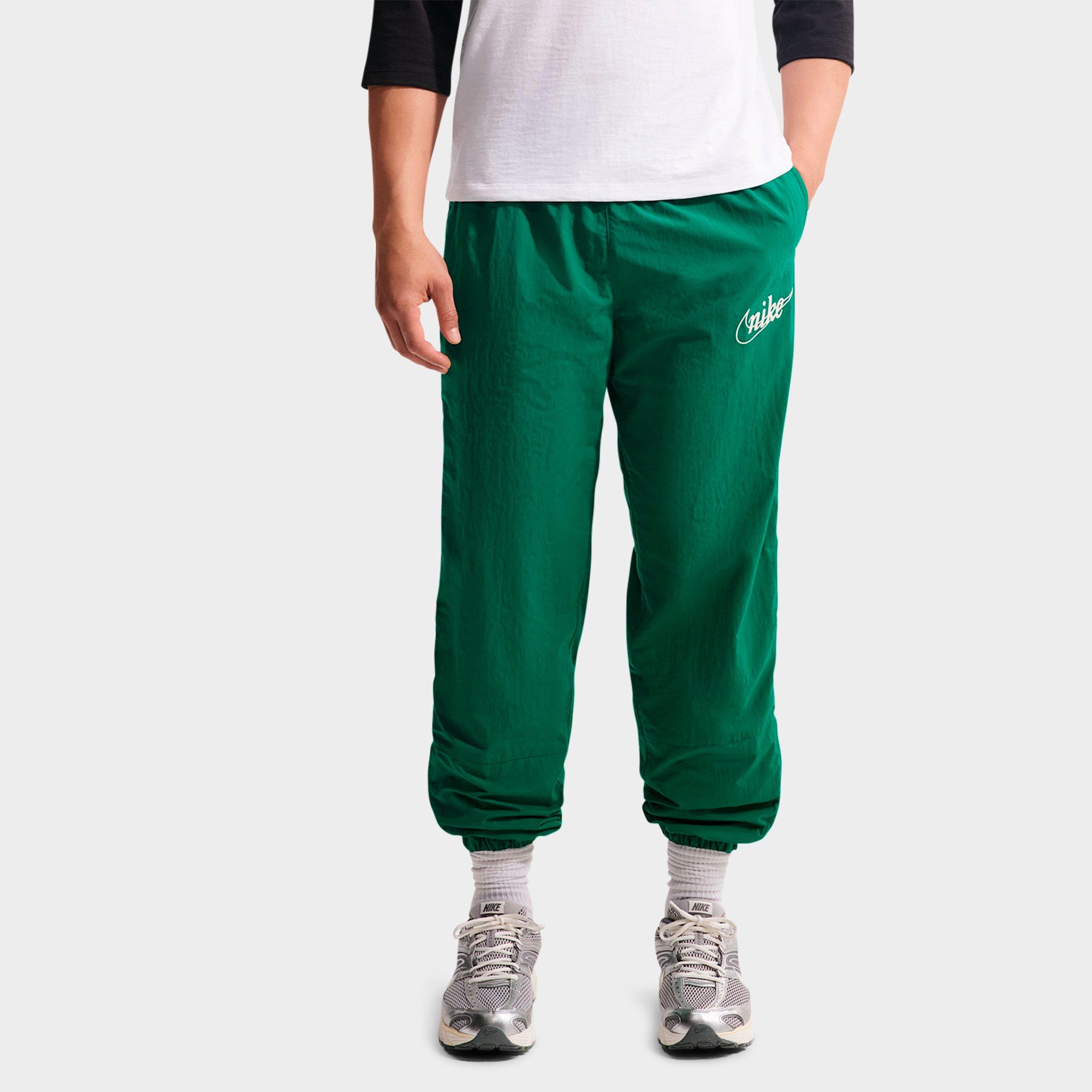 Nike Men's Sportswear Club Lightweight Pants in Malachite/Black/Sail Size: M Tall