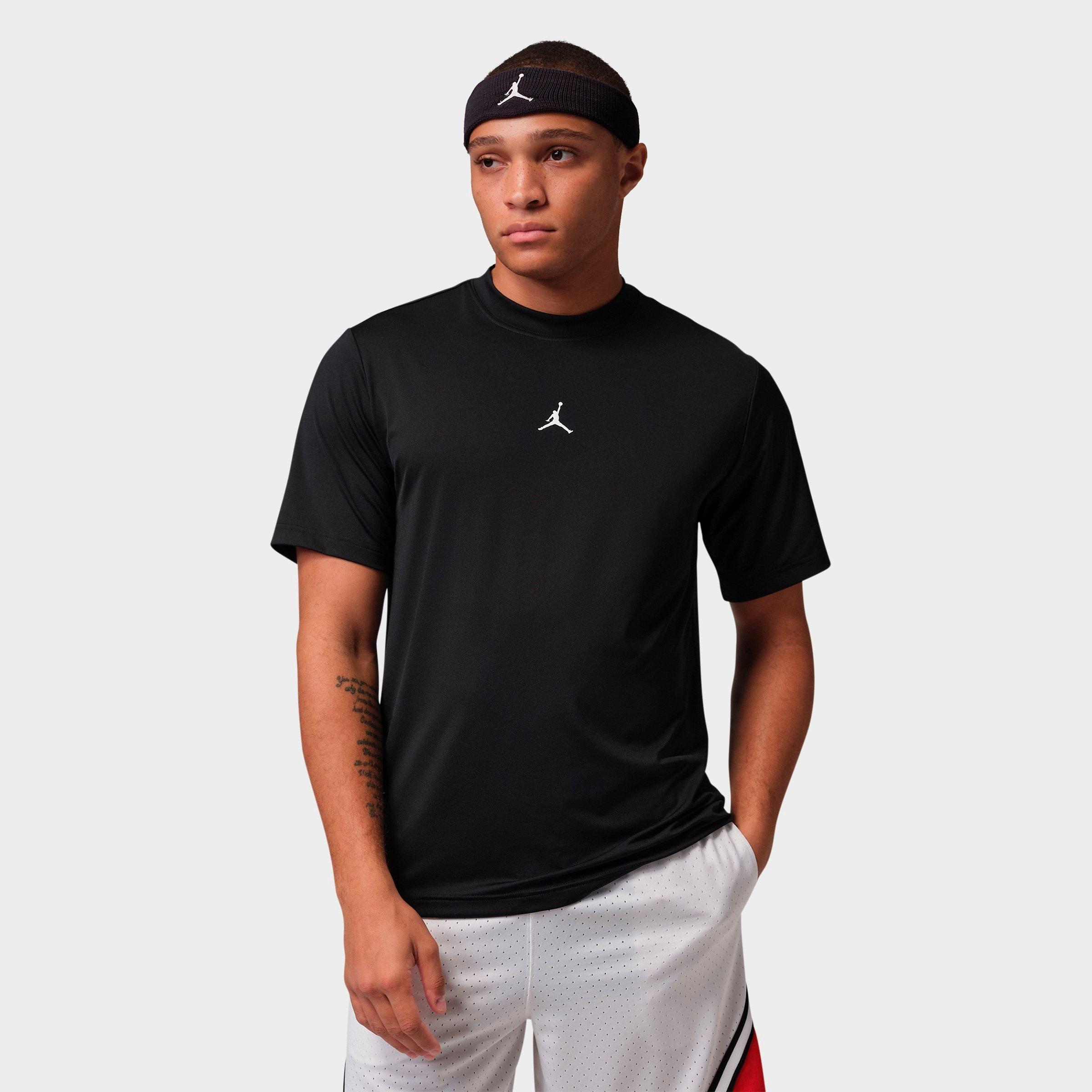 Nike Men's Jordan Sport Essentials Dri-FIT Training T-Shirt in Black Size: XS