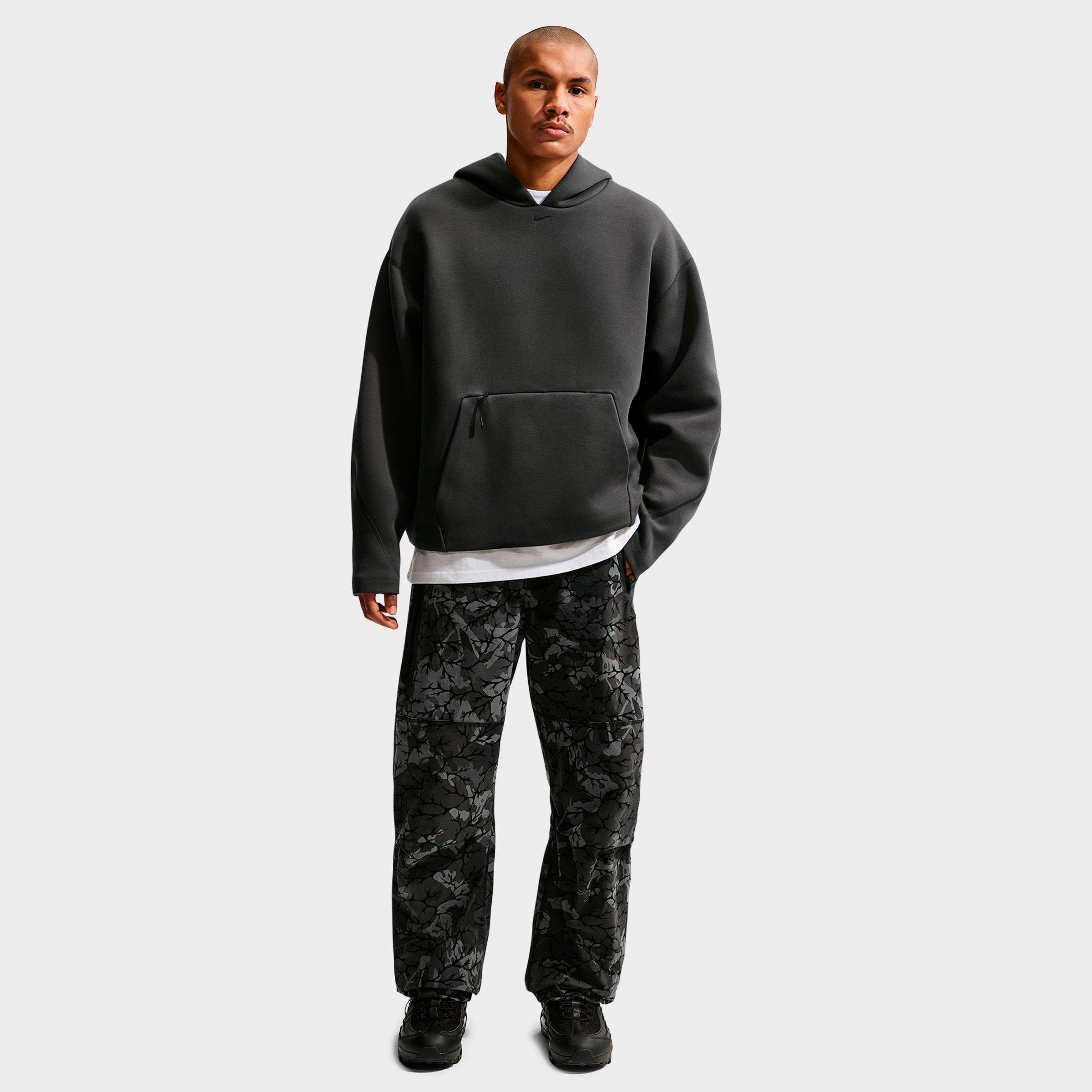 Nike Men's Tech Dri-FIT Allover Camo Print Woven Pants in Black Size: XS