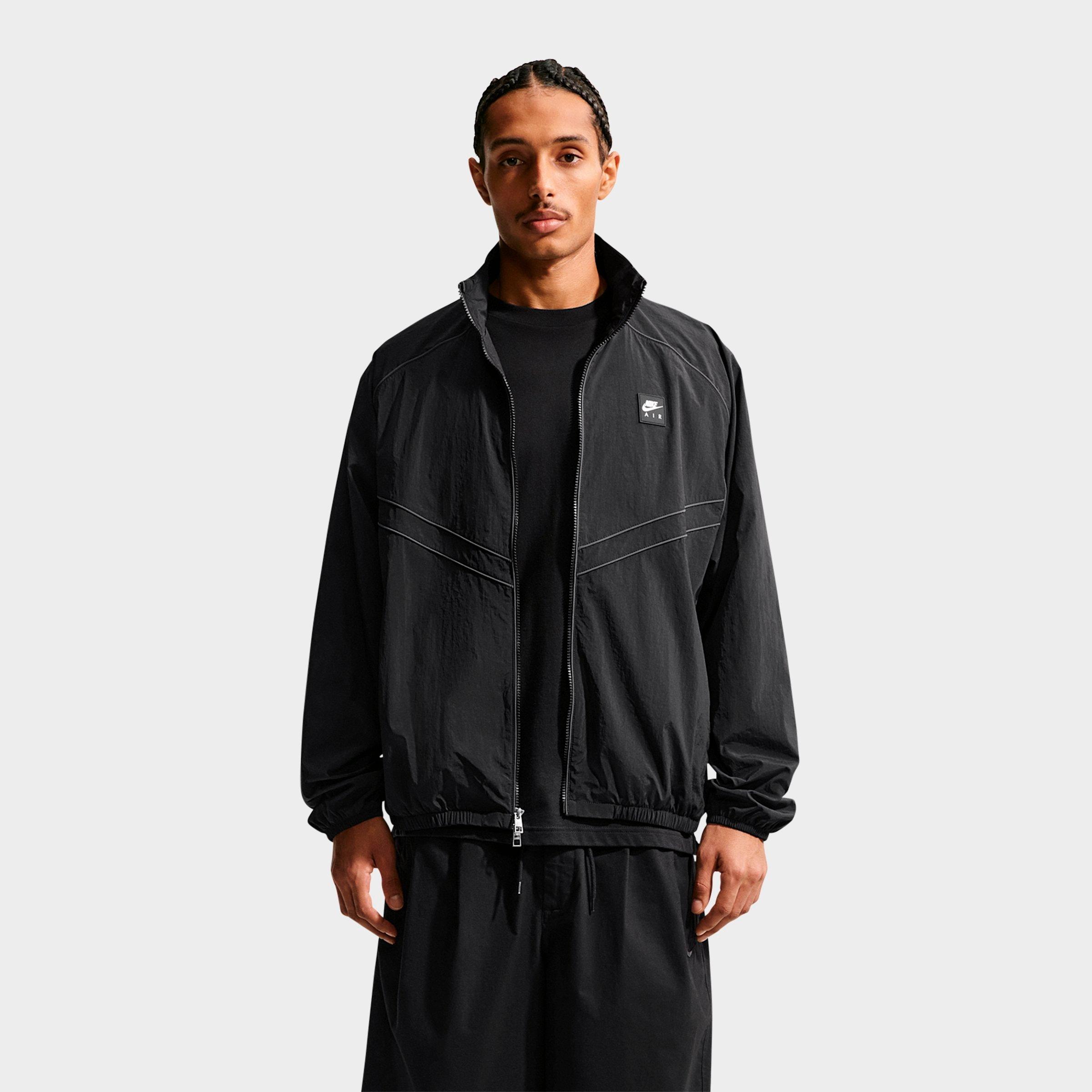 Nike Men's Air Windrunner Track Jacket in Black Size: 2XL