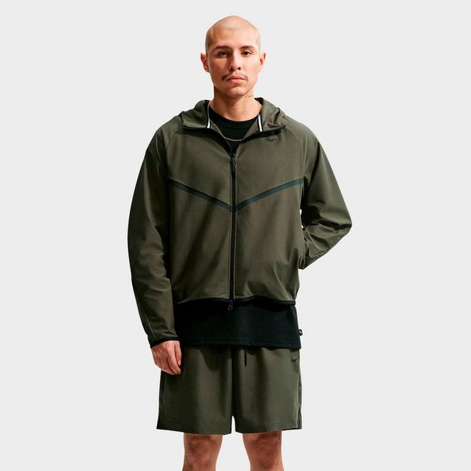 Men's Nike Tech Shori Knit Full-Zip Windbreaker Jacket
