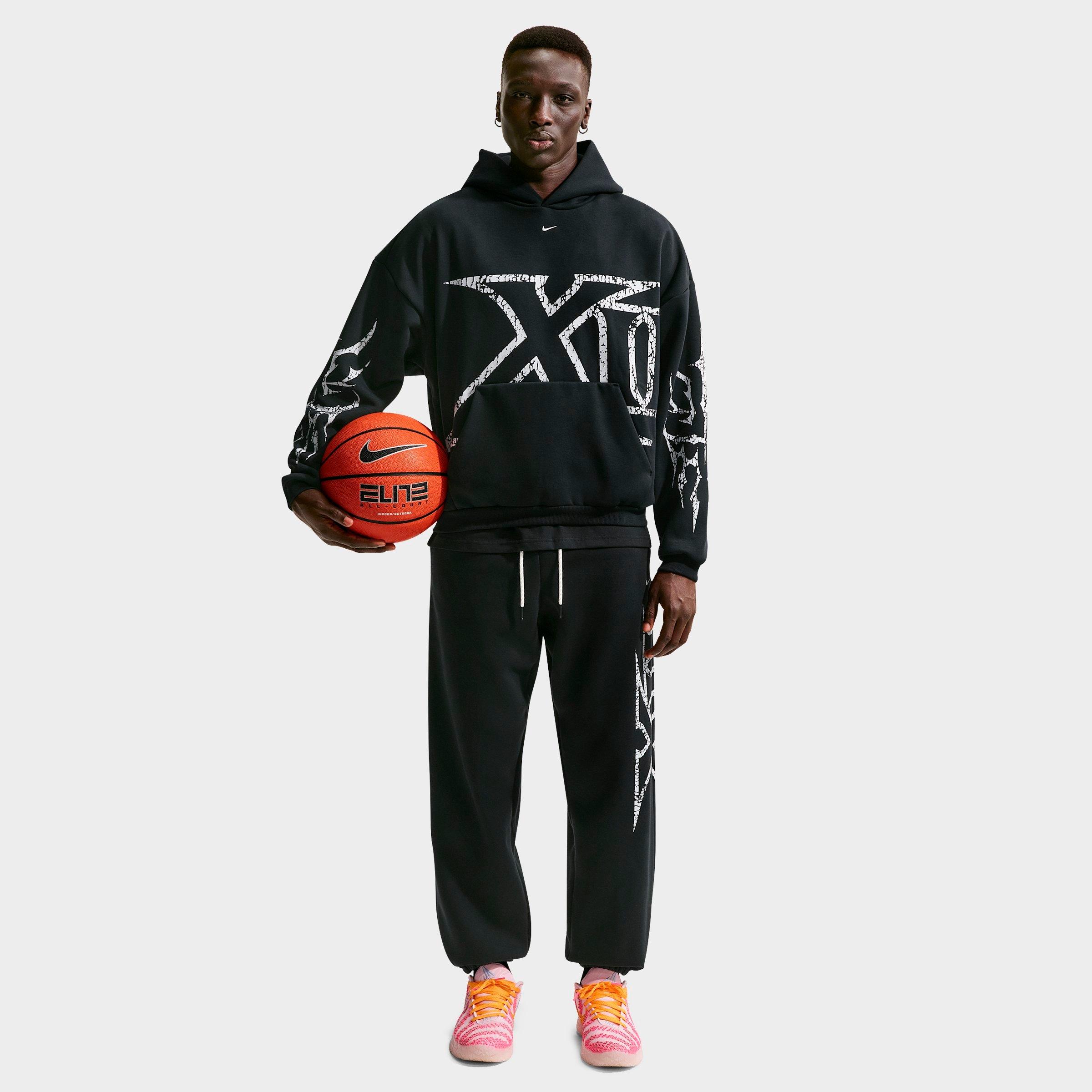 Nike Men's Ja Therma-FIT Basketball Pants in Black/Vast Grey Size: Small