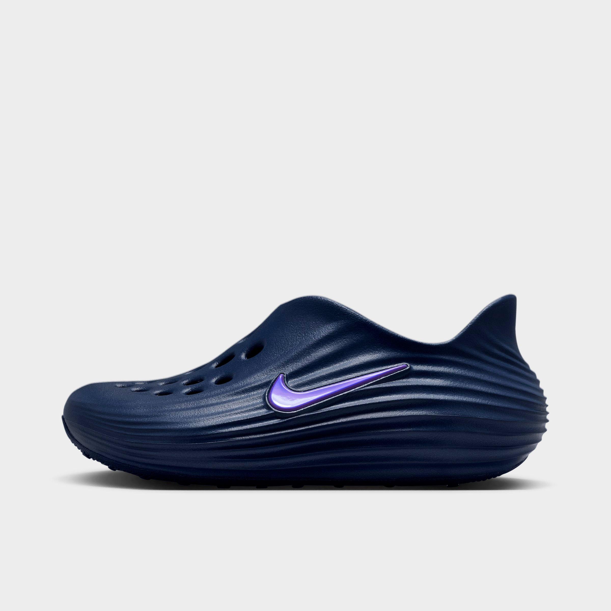 Nike Big Kids ReactX Rejuven8 Recovery Casual Shoes in Blue Void/Indigo Burst Size: 5.0
