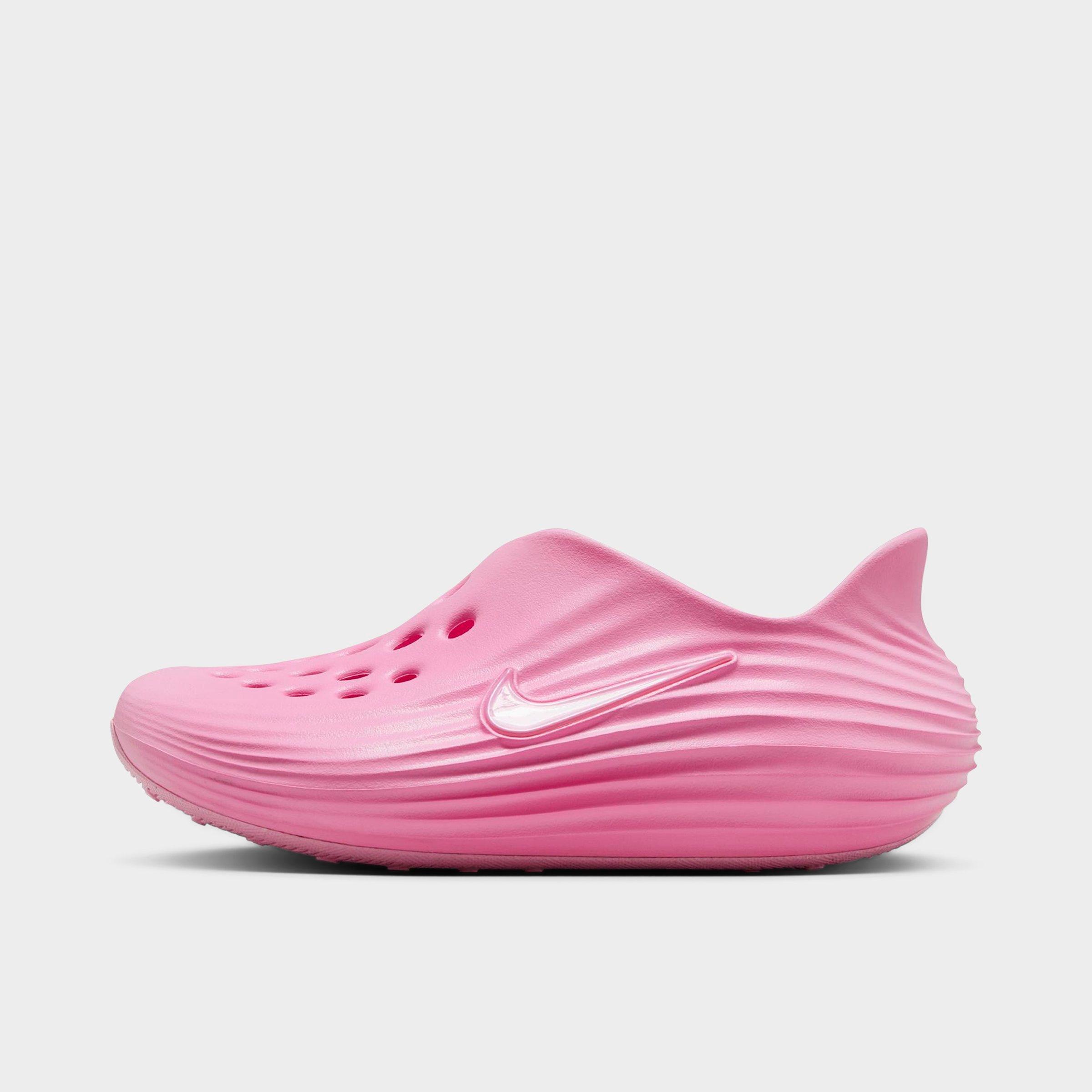 Nike Big Kids ReactX Rejuven8 Recovery Casual Shoes in Pink Rise Size: 4.0