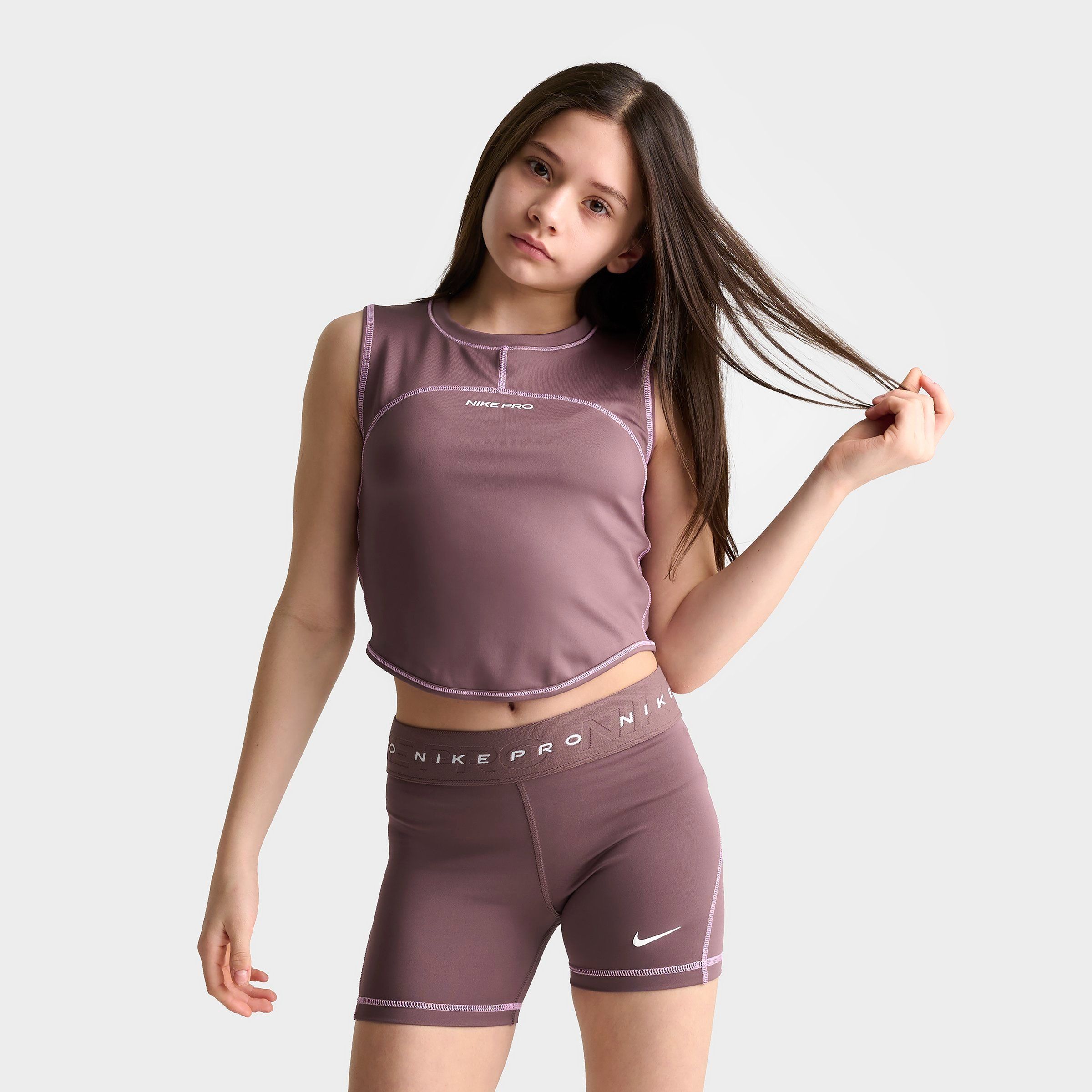 Nike Girls' Big Kids Pro Dri-FIT Top