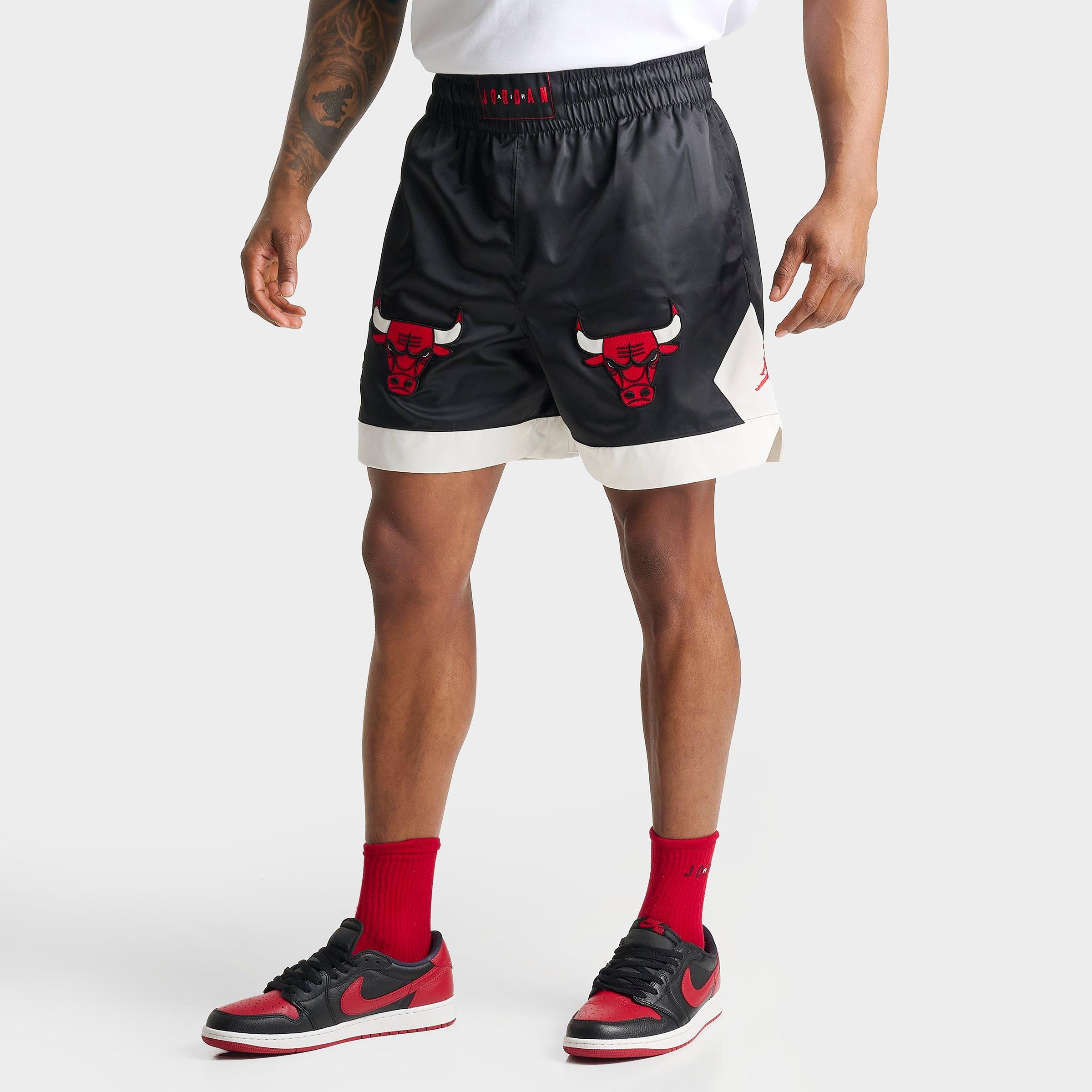 Jordan Men's Flight Muay Thai Woven Shorts in Black/Sail/University Red Size: Medium