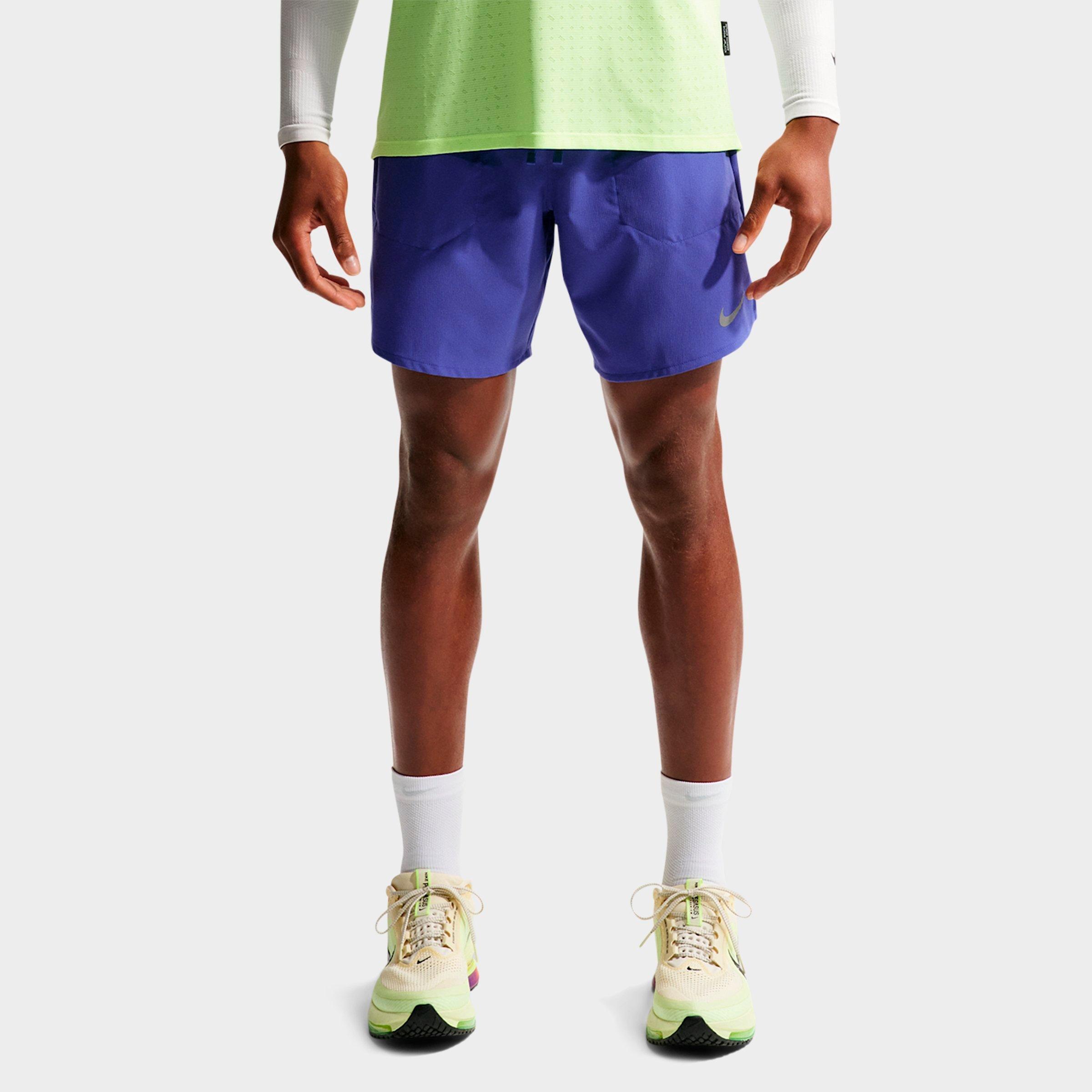 Nike Men's Stride Dri-FIT Brief-Lined 7" Running Shorts in Lapis Size: XL