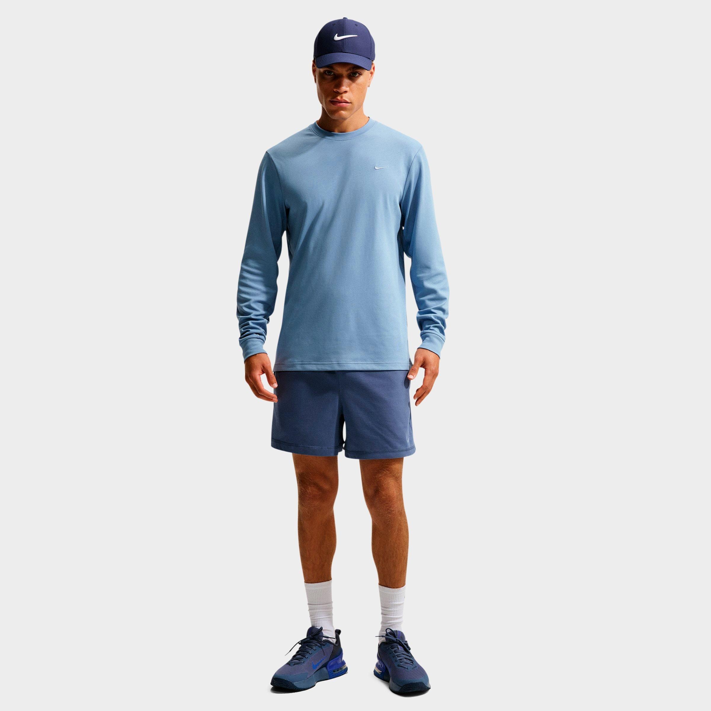 Nike Men's N. A.C. Dri-FIT 5" Knit Training Shorts in Black/Pale Ivory/Black Size: XS