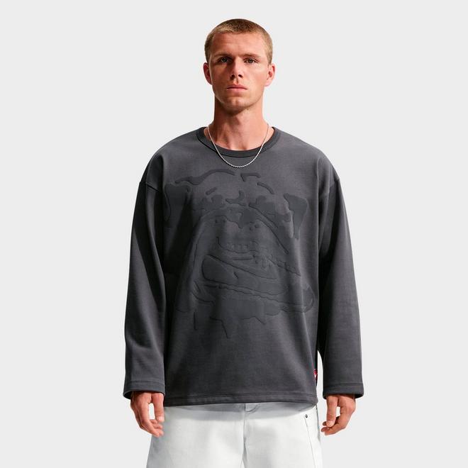 Men's Nike Life Shoe Dog Graphic Midweight Crewneck Sweatshirt