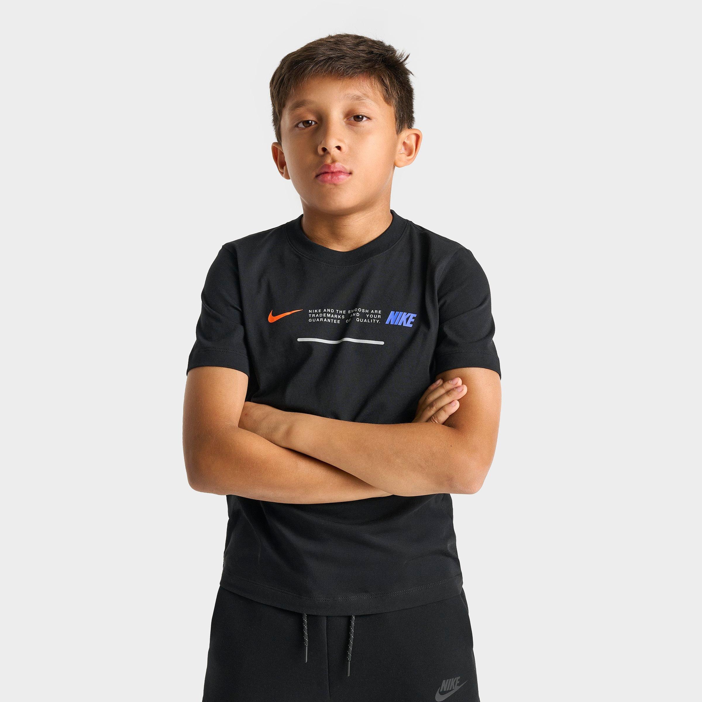 Nike Big Kids Sportswear T-Shirt in Black Size: Small