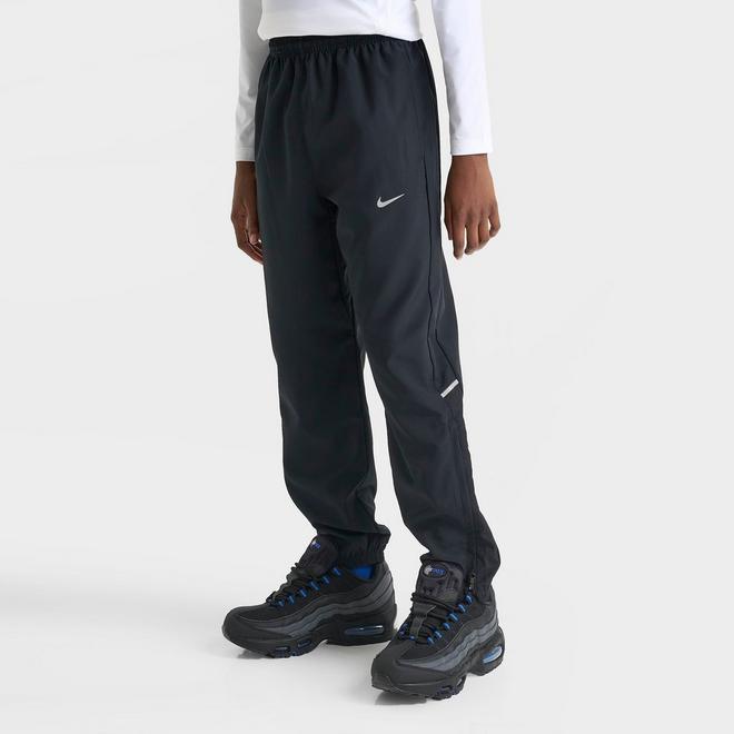 Nike Big Kids Miler Dri-FIT Woven Pants in Black | Size: XL