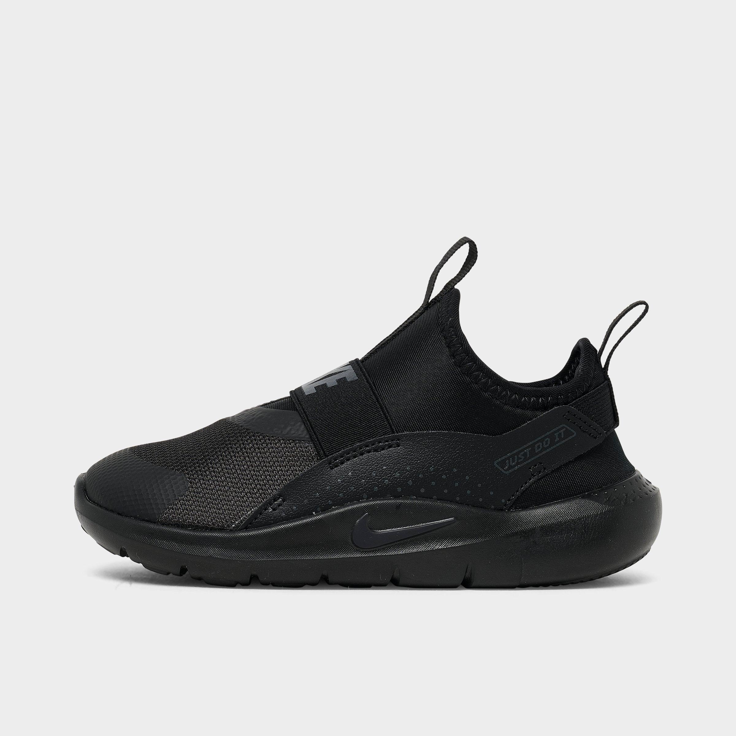 Nike Kids Toddler Flex Runner Running Shoes in Black/Anthracite Size: 4