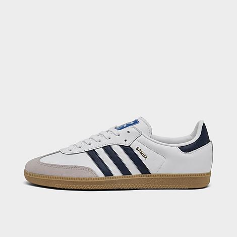 Adidas Men's Originals Samba OG Casual Shoes in White/White Size 7.5 Leather/Suede