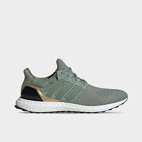 Adidas Originals Adidas Men's Ultraboost 1.0 Running Shoes In Silver Green/silver Green/gold Metallic