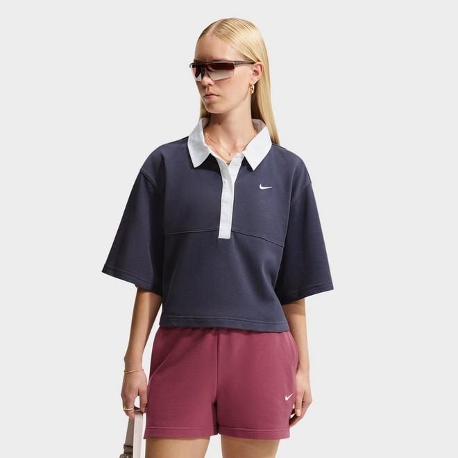 Women's Nike Sportswear Oversized Short-Sleeve Polo
