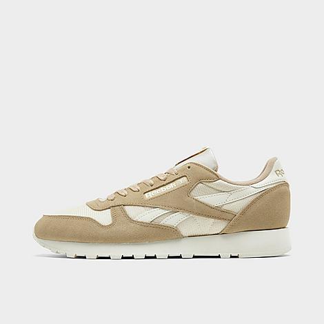 Reebok Classic Leather Casual Shoes In Oat/alabaster/chalk