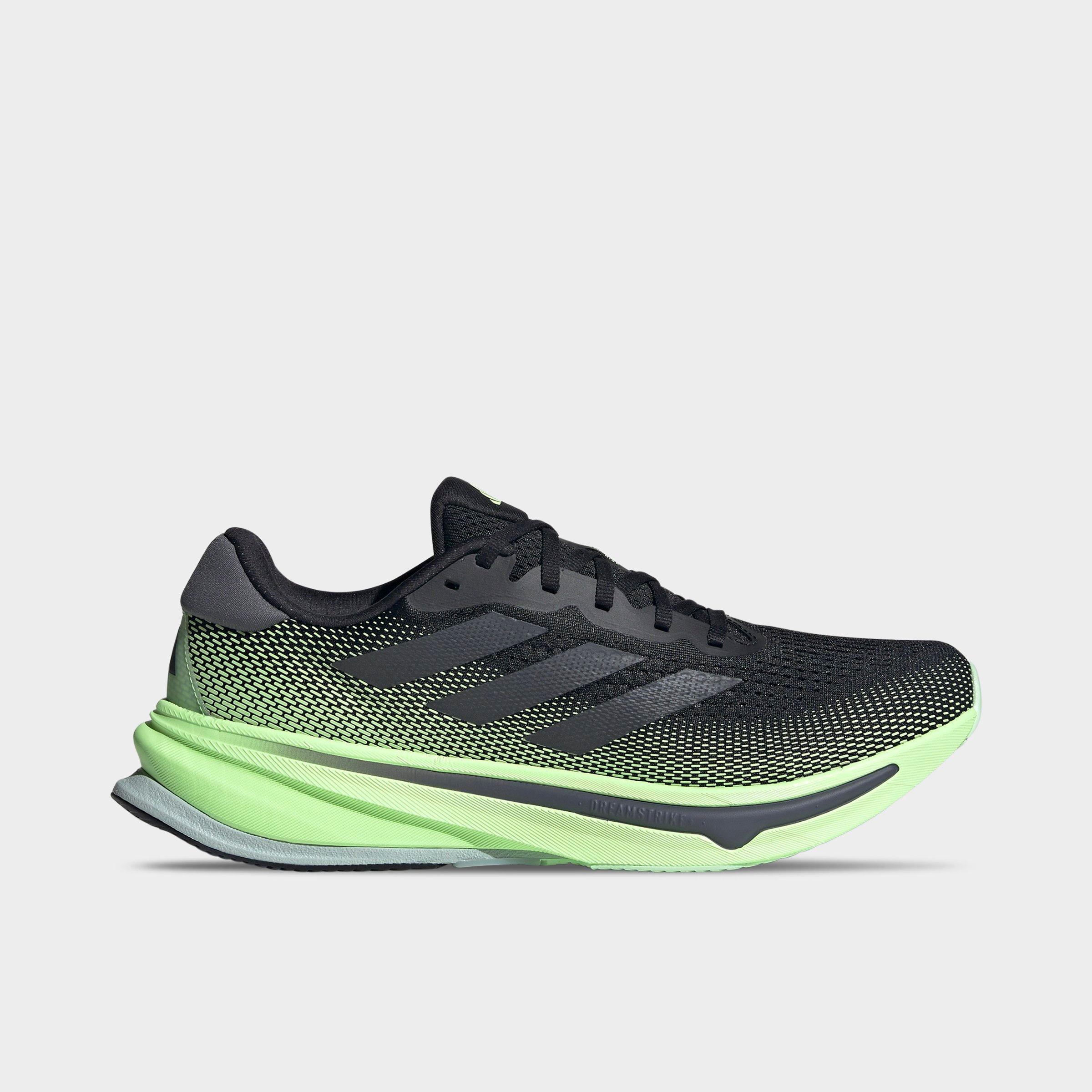 Adidas Originals Adidas Men's Supernova Rise Dreamstrike+ Running Shoes In Black/grey/green Spark