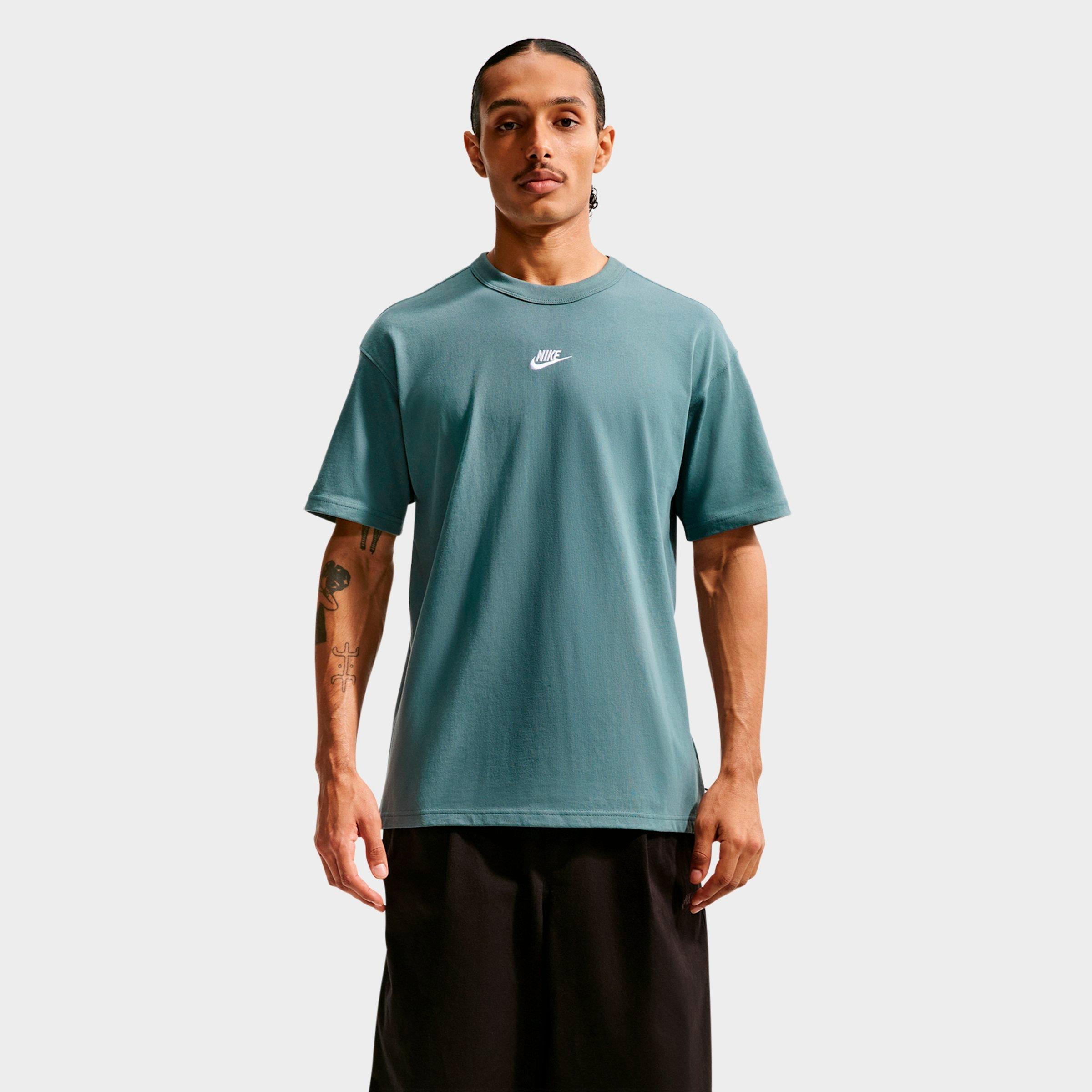 Nike Men's Sportswear Premium Essentials Futura T-Shirt in Mineral Slate Size: XXL Tall