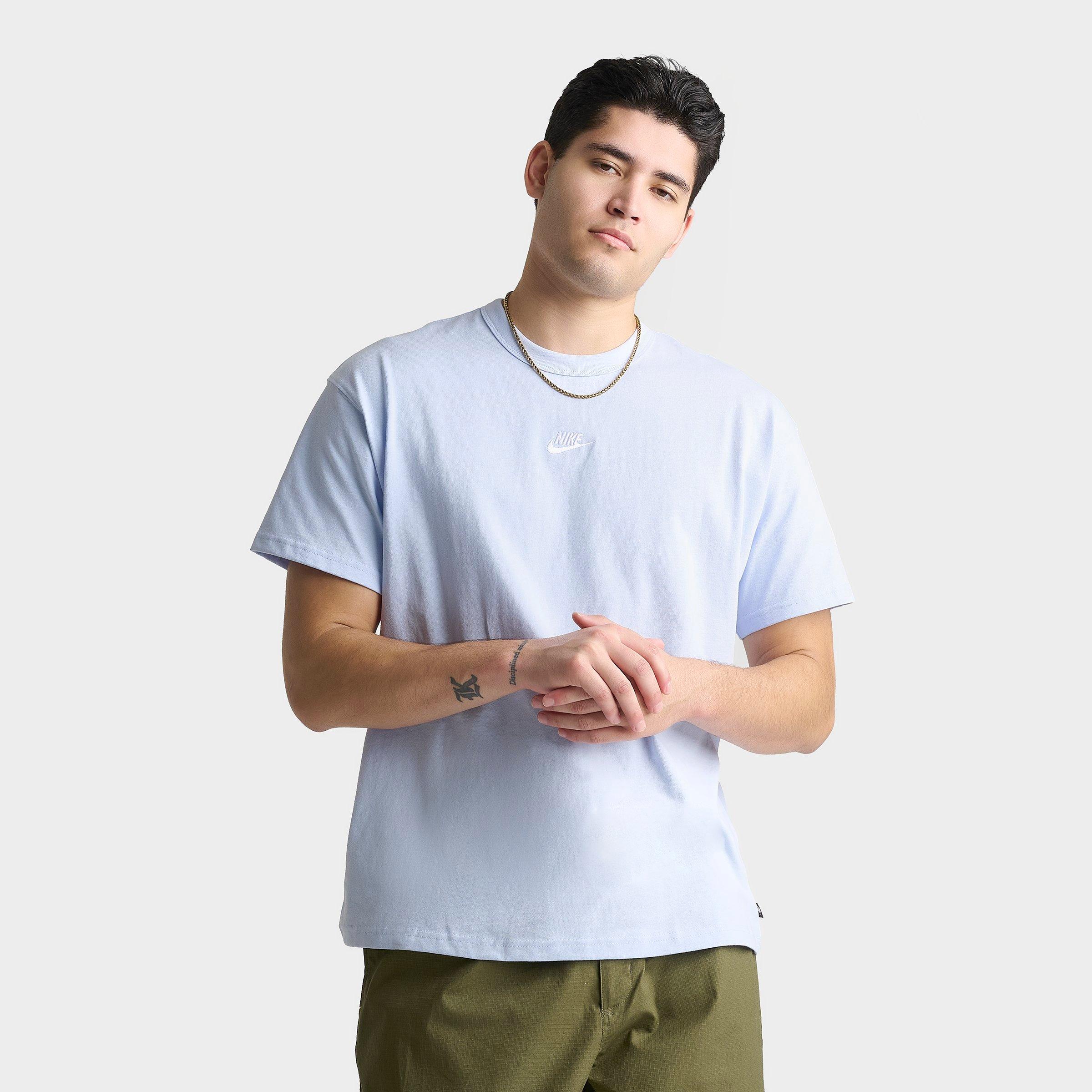 Nike Men's Sportswear Premium Essentials Futura T-Shirt in Hydrogen Blue Size: 2XL