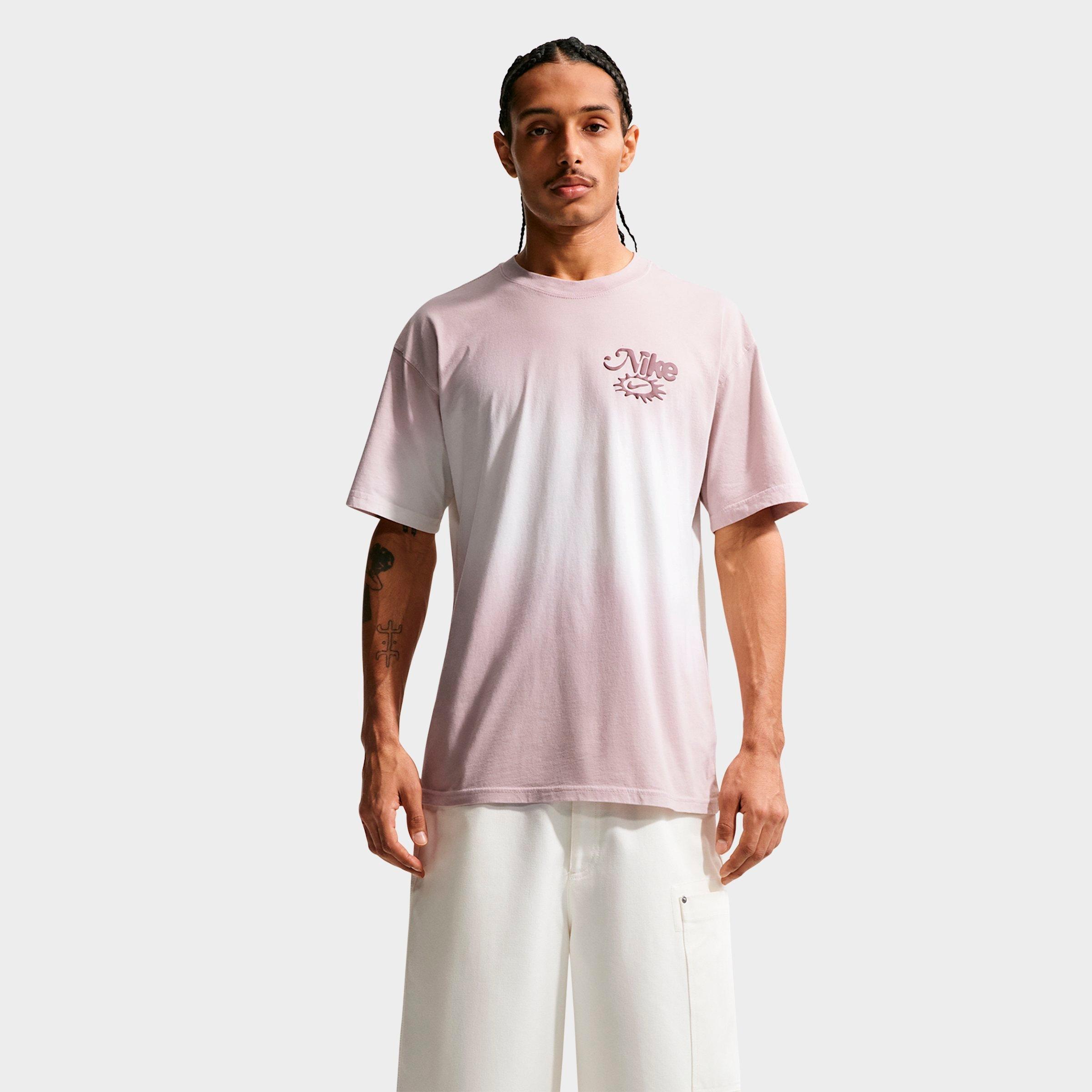 Nike Men's Sportswear Radiate The Sole T-Shirt in Sail/Moon Particle Size: S Tall