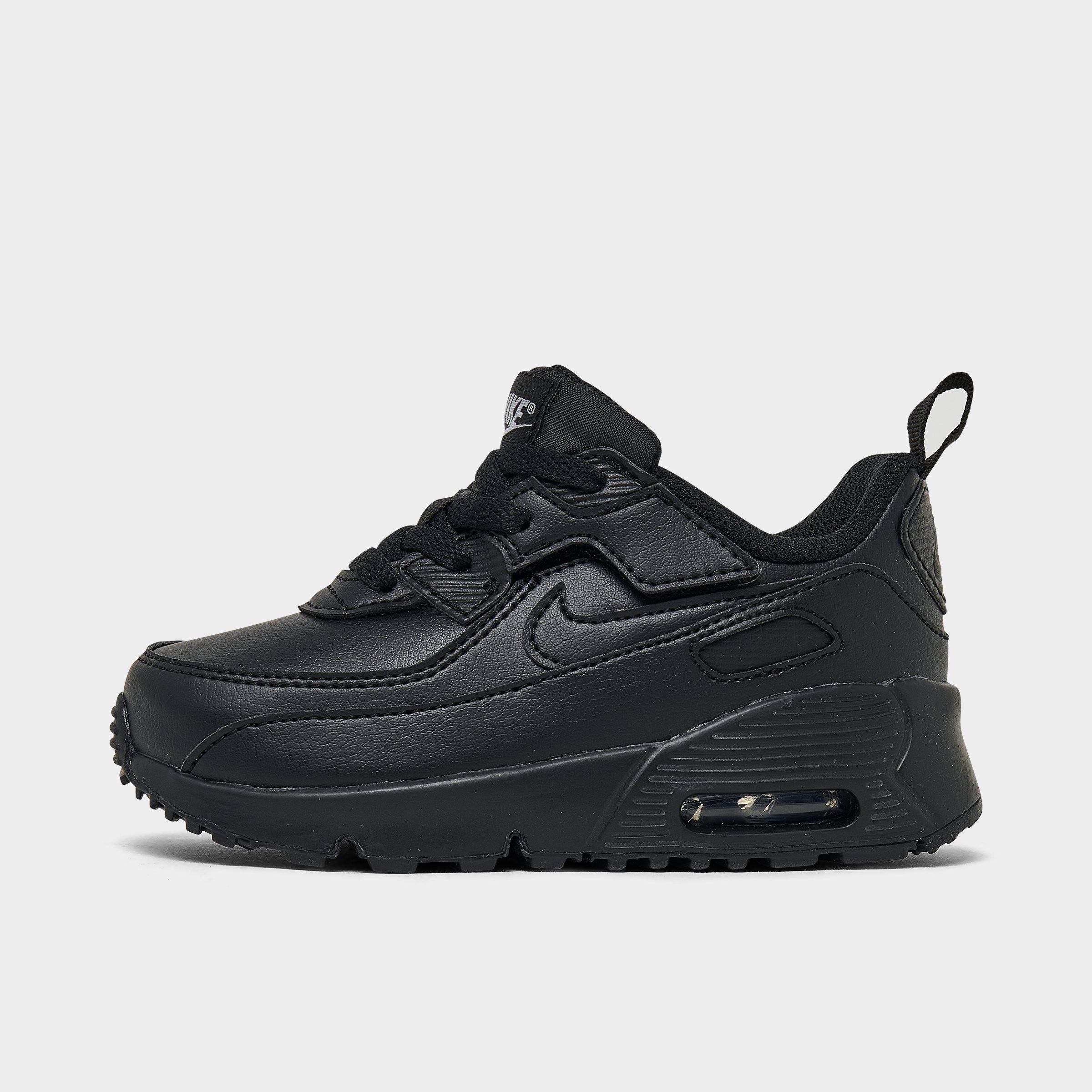 Nike Kids Toddler Air Max 90 EasyOn Casual Shoes (4C-7C) in Black Size: 4.0