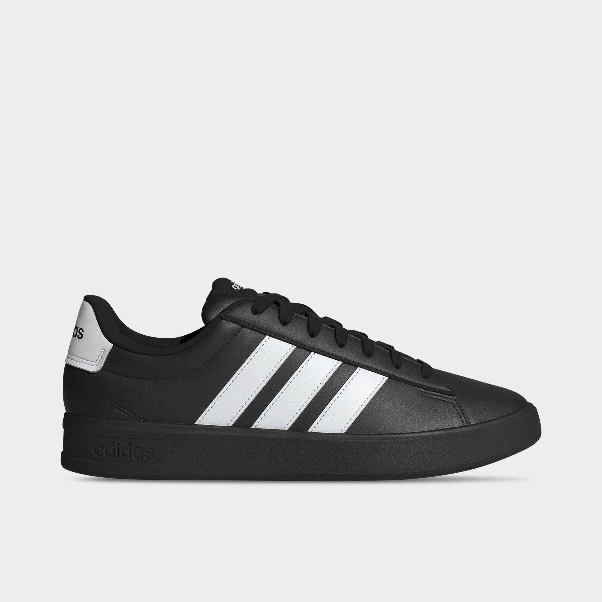 adidas Men's Grand Court 3.0 Casual Shoes in Core Black/Cloud White/Cloud White Size: 10.0