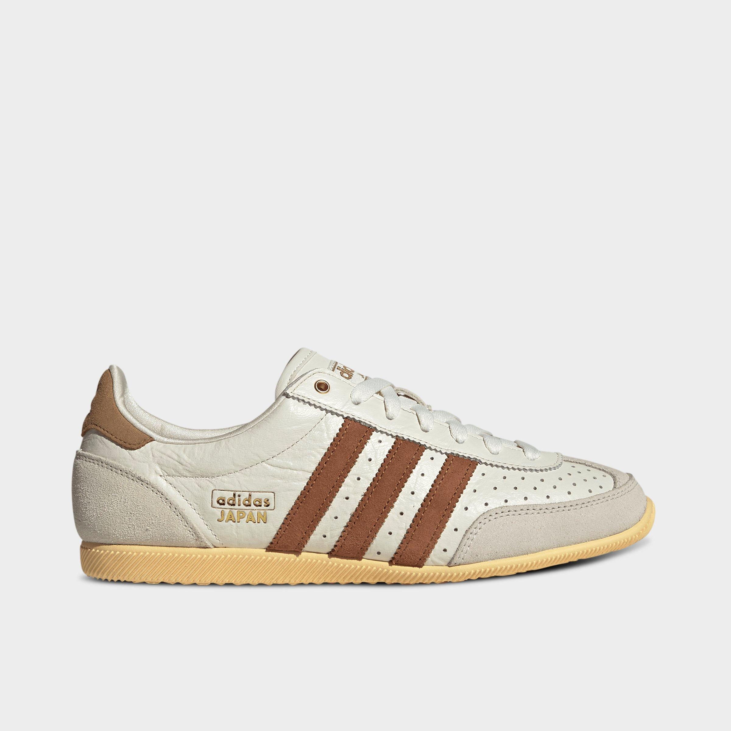 adidas Women's Originals Japan Casual Shoes in Off White/Dusky Bronze/Brown Desert Size: 11.5