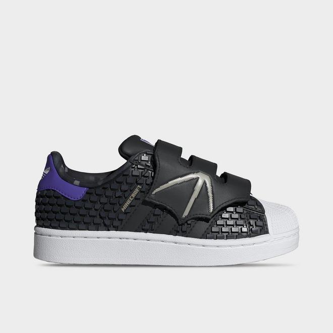 Little Kids' adidas Originals x Minecraft Superstar II Comfort Closure Casual Shoes