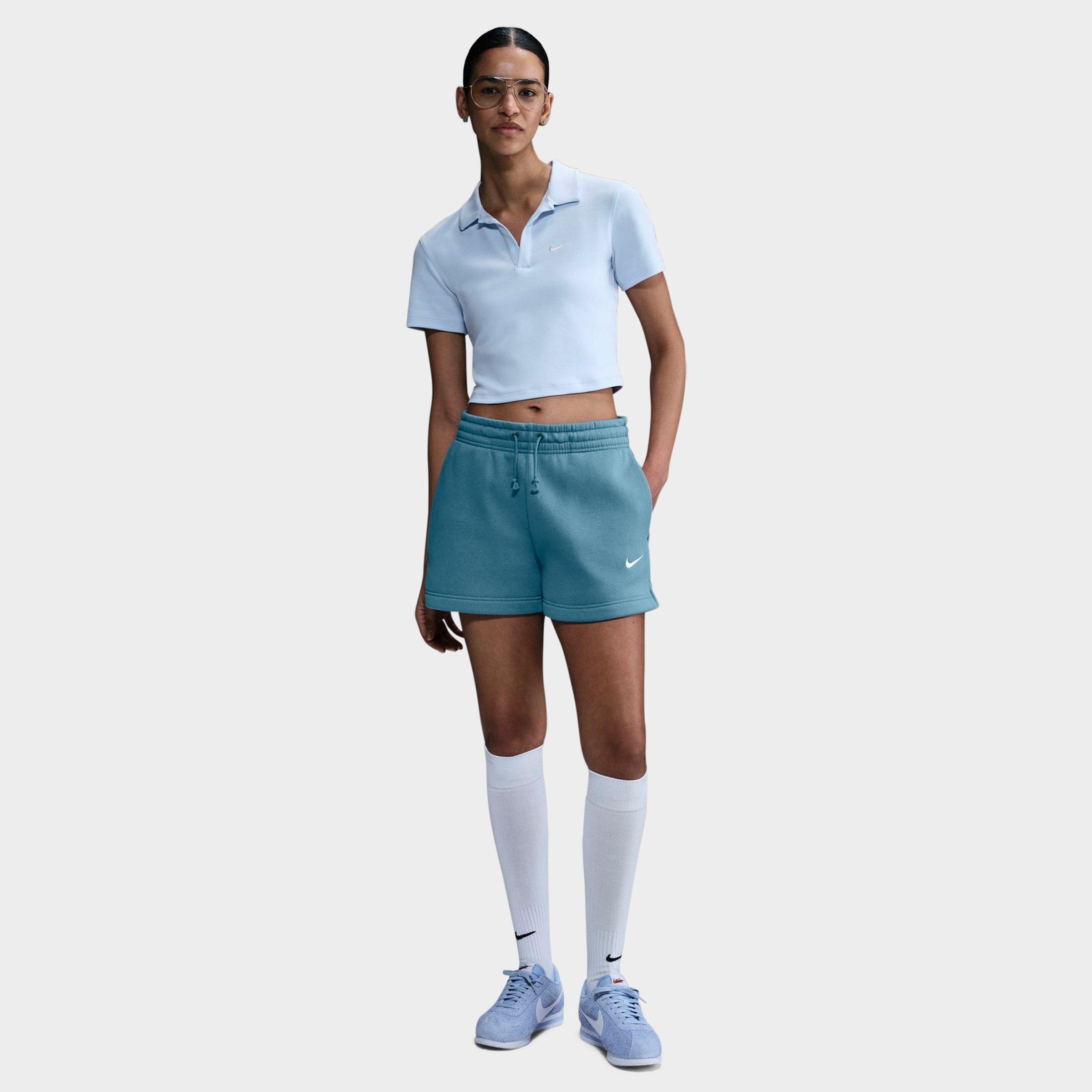 Nike Women's  Sportswear Phoenix Fleece Mid-rise 4" Shorts