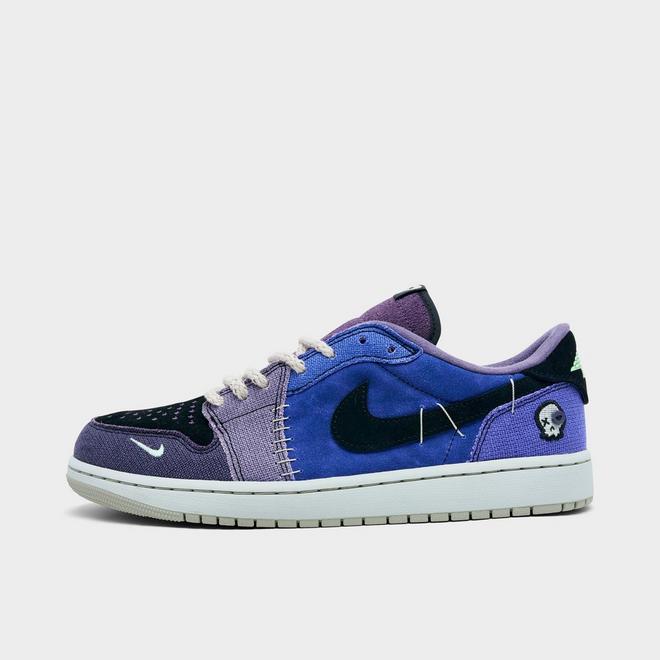 Men's Air Jordan x Zion Williamson Retro 1 Low Casual Shoes