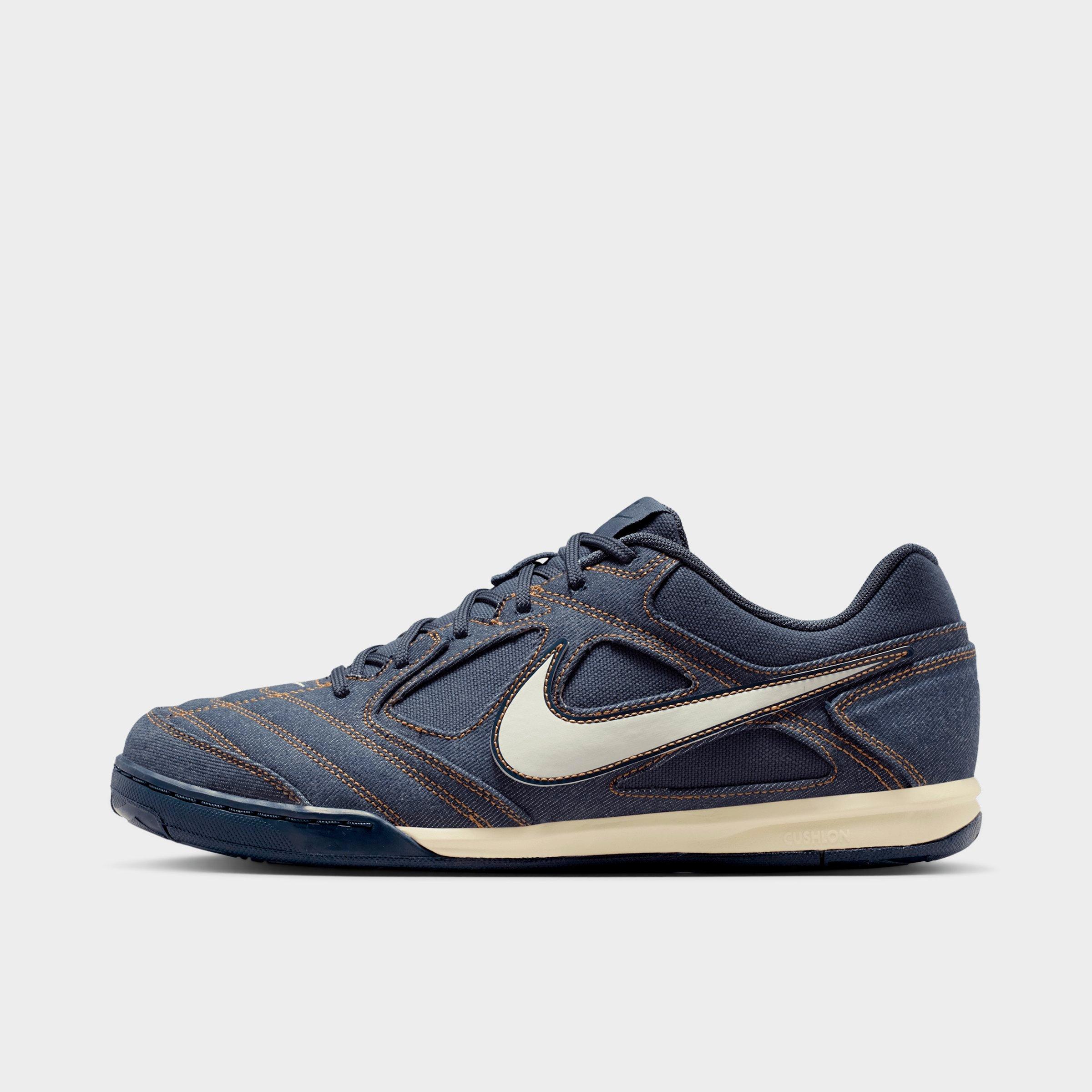 Nike Men's Gato LV8 Casual Shoes in Thunder Blue/Coconut Milk/Obsidian Size: 7.5