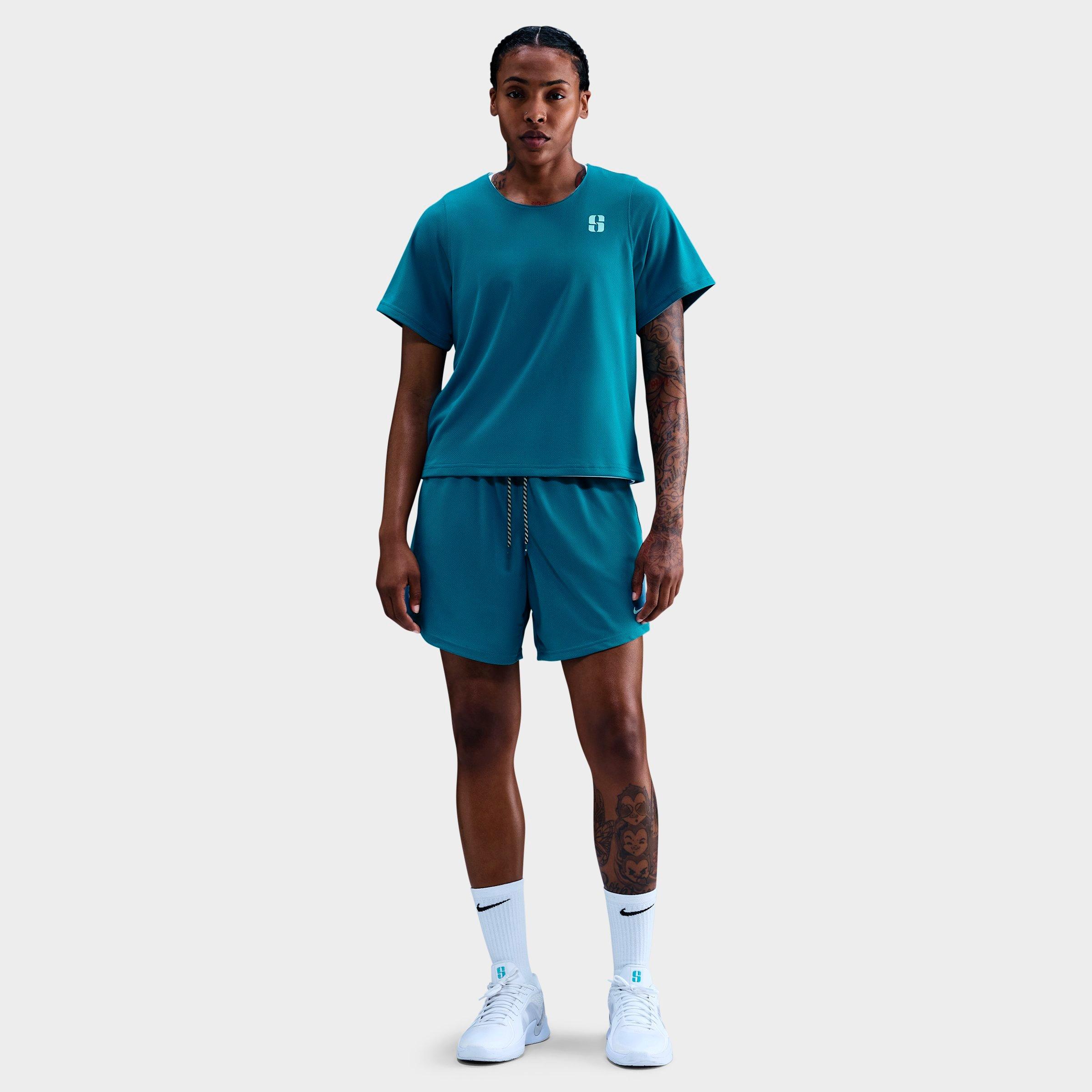 Nike Sabrina Dri-FIT Reversible Basketball Top in Rift Blue/Glacier Blue/Blue Force Size: XS