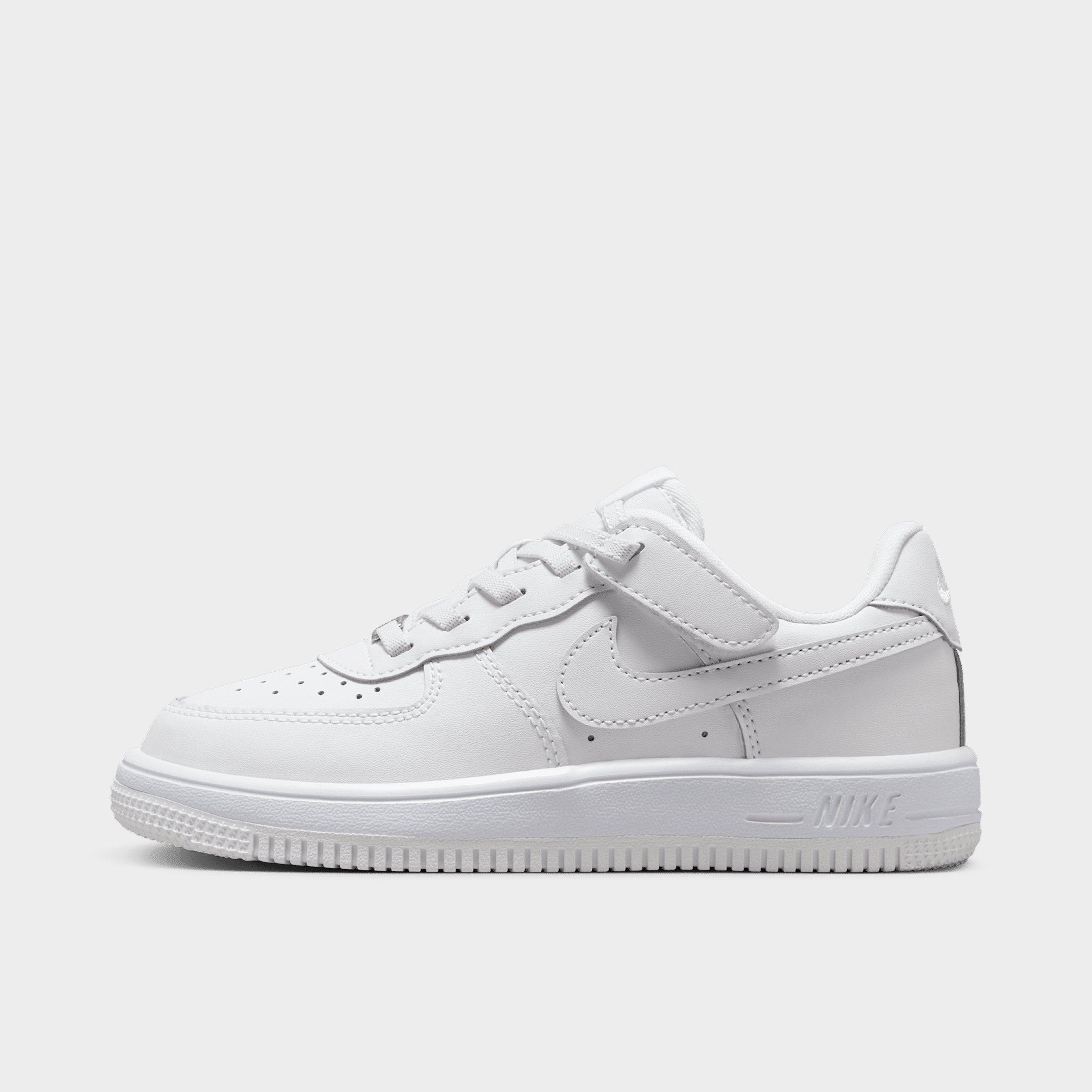 Nike Little Kids Force 1 Low EasyOn Stretch Lace Casual Shoes
