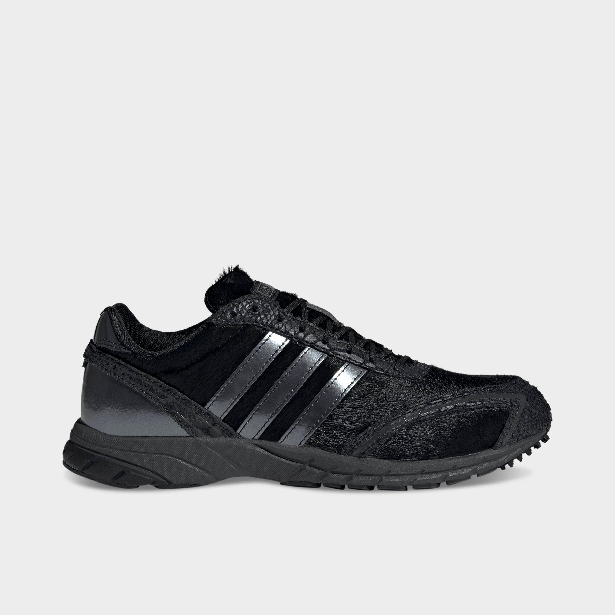 adidas Women's Originals Adizero Adios OG Casual Shoes in Core Black/Core Black/Carbon Size: 5.0