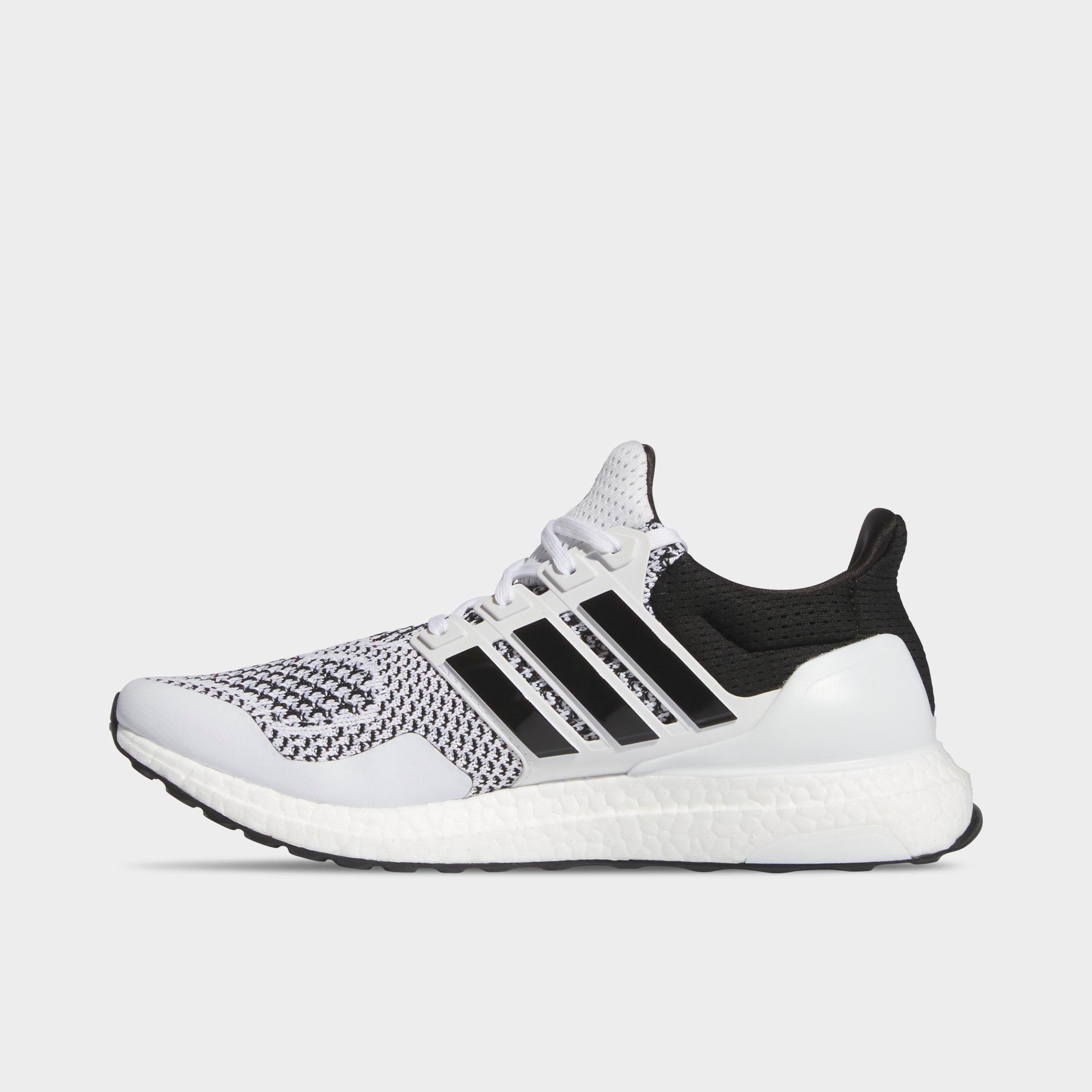 Adidas Men's UltraBOOST 1.0 Running Shoes in Black/White/White Size 14.0 Polyester/Knit/Plastic