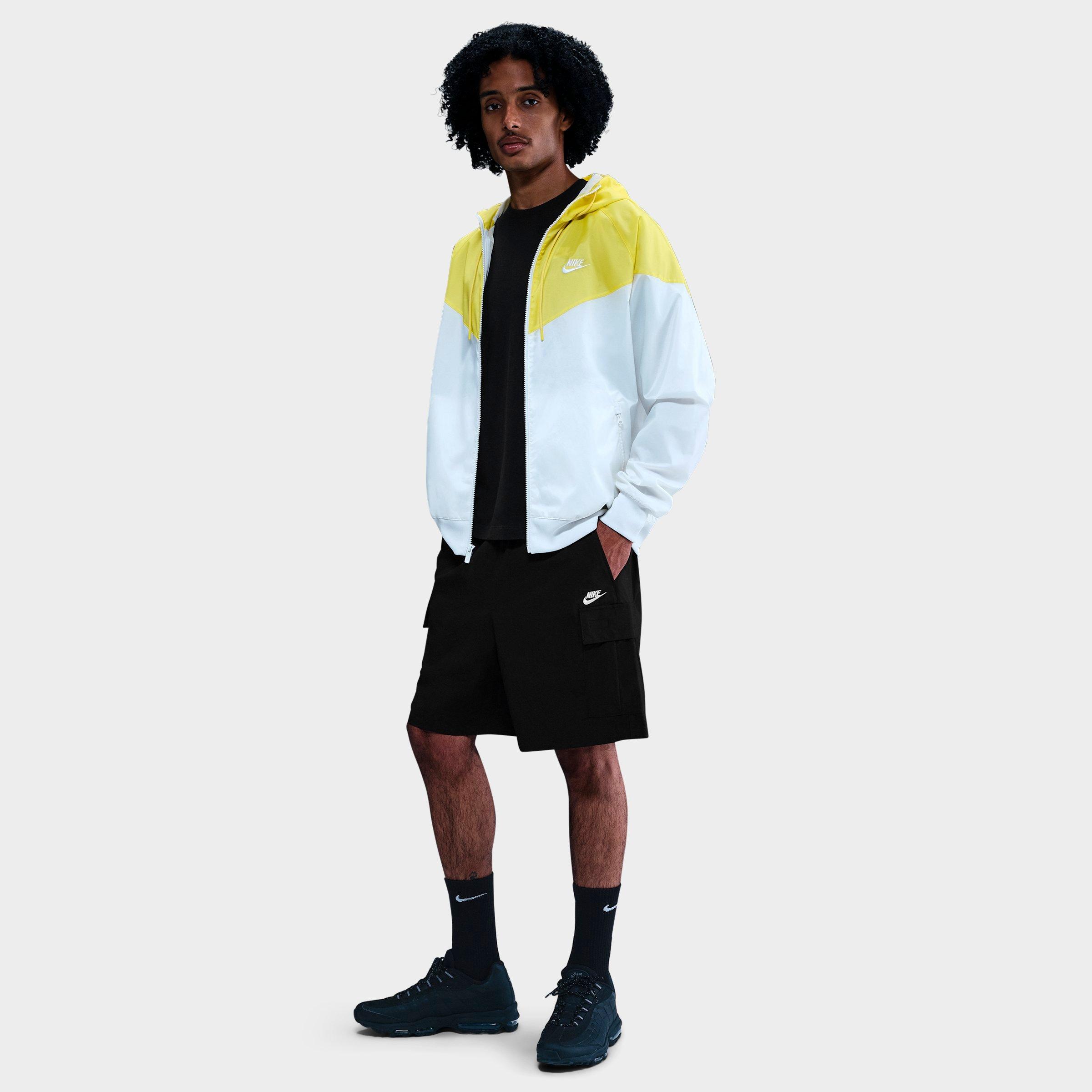 Nike Men's Sportswear Club Utility Shorts in Black/White Size: XS