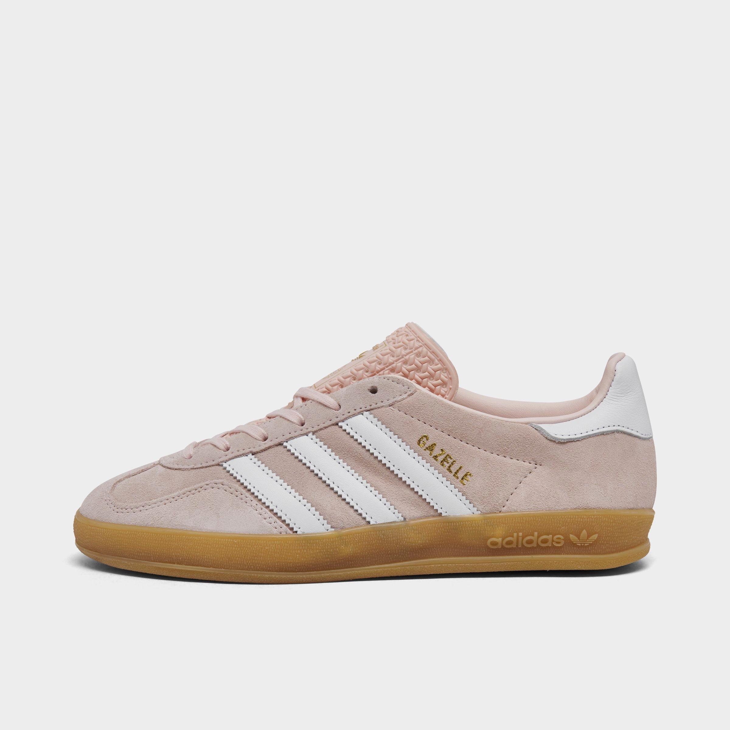 Adidas Women's Originals Gazelle Indoor Casual Shoes in Pink/Sandy Pink Size 10.0 Suede