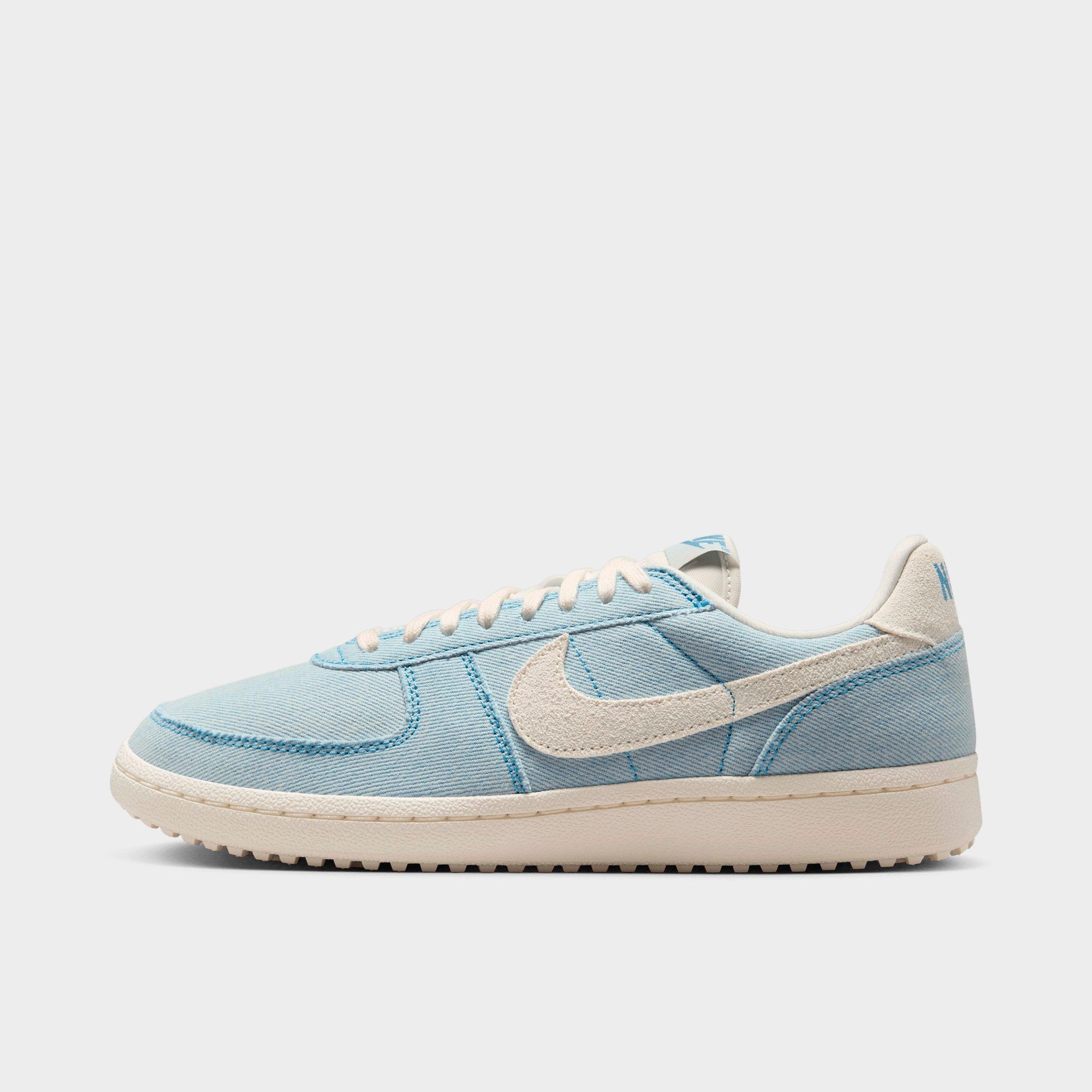 Nike Women's Field General Denim Casual Shoes in Denim Turquoise/Fir/Soft Yellow Size: 5.0