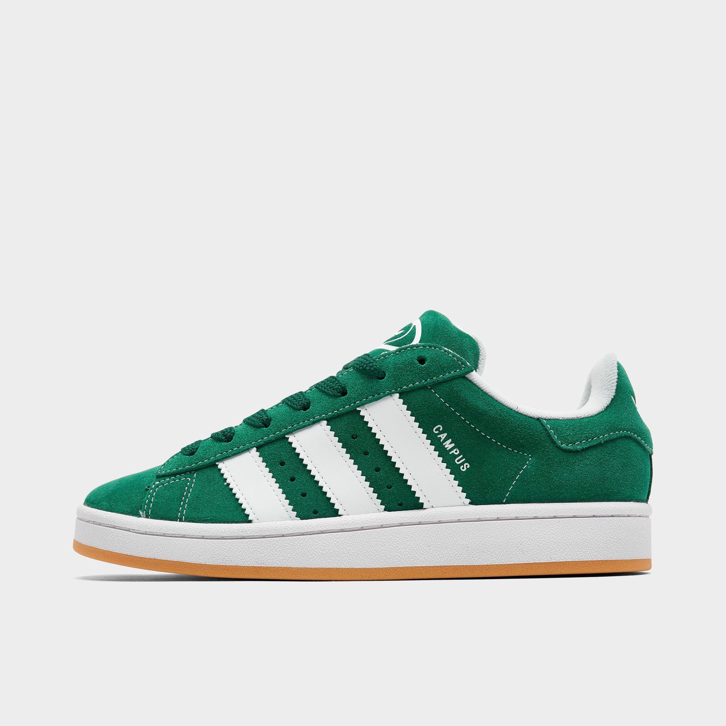 Adidas Originals Adidas Big Kids' Originals Campus 00s Casual Shoes In Dark Green/white/off White