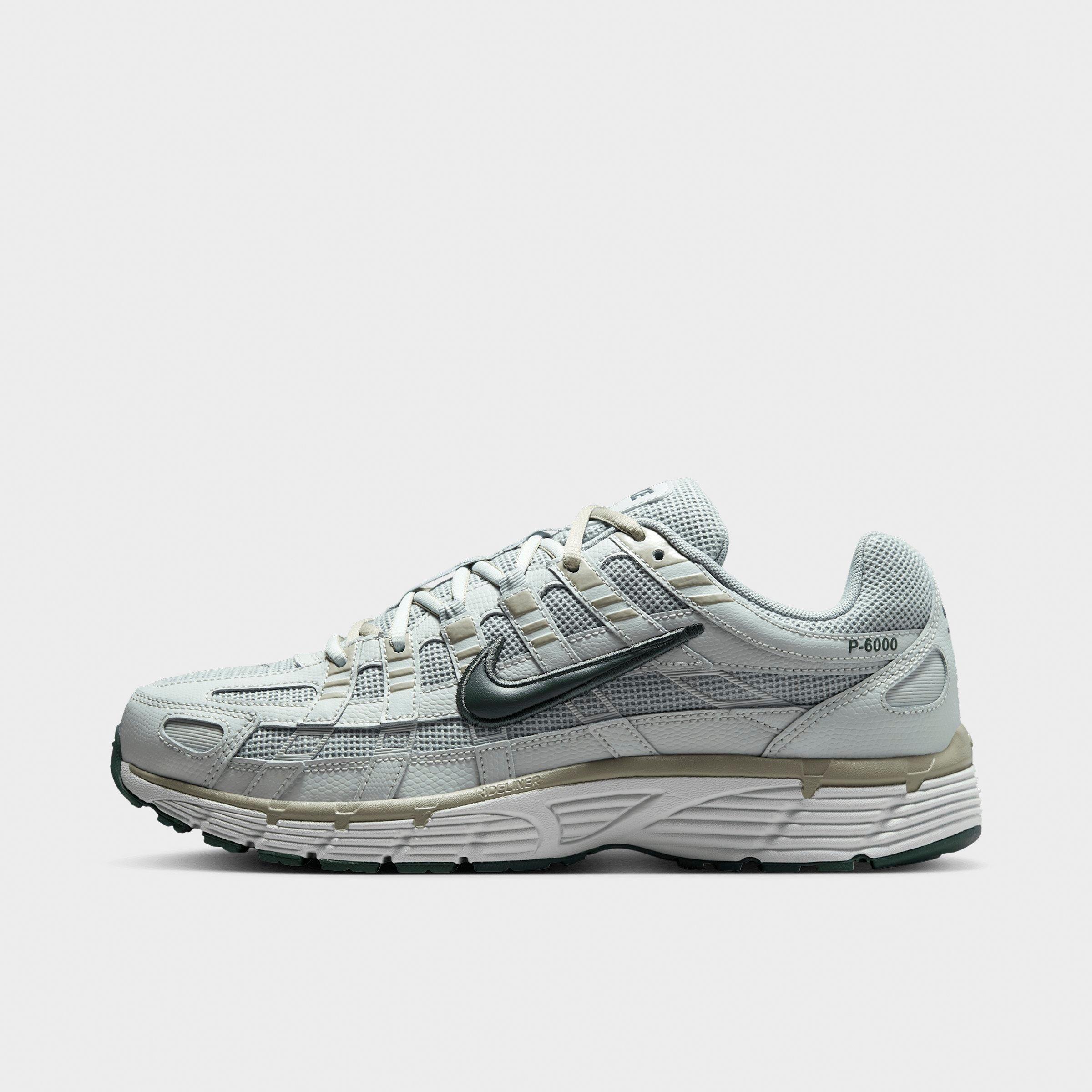 Nike Men's P-6000 Casual Shoes in Light Pumice/Light Silver/Spruce Fog Size: 15.0