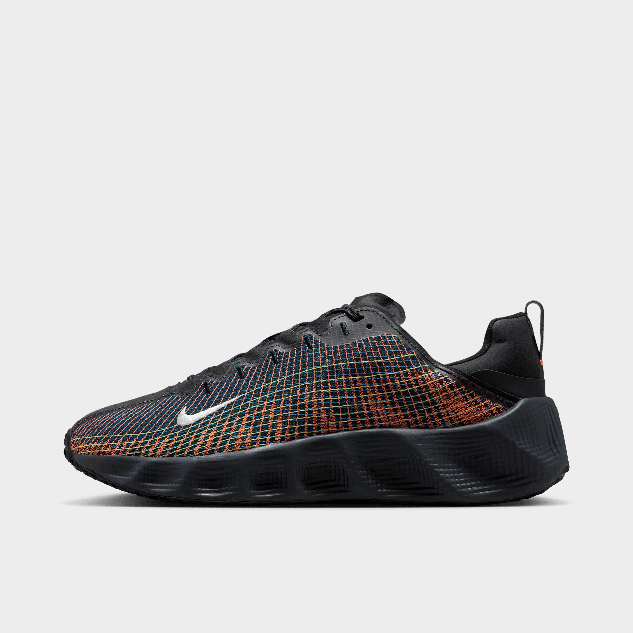 Nike Men's Ava Rover Premium Casual Shoes in Black/Iron Grey/Lava Glow Size: 8.5