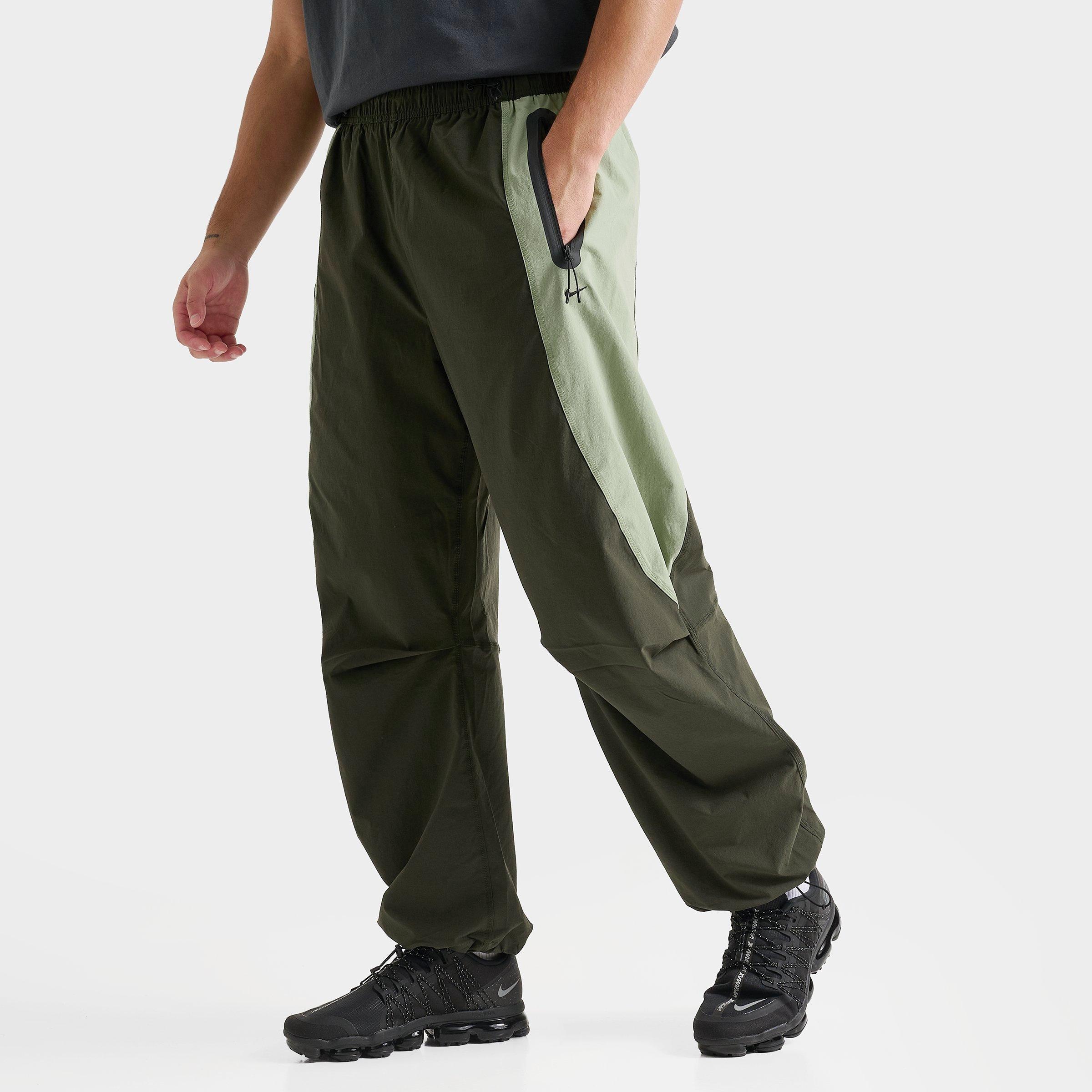 Nike Men's Tech Woven Pro Track Pants In Green
