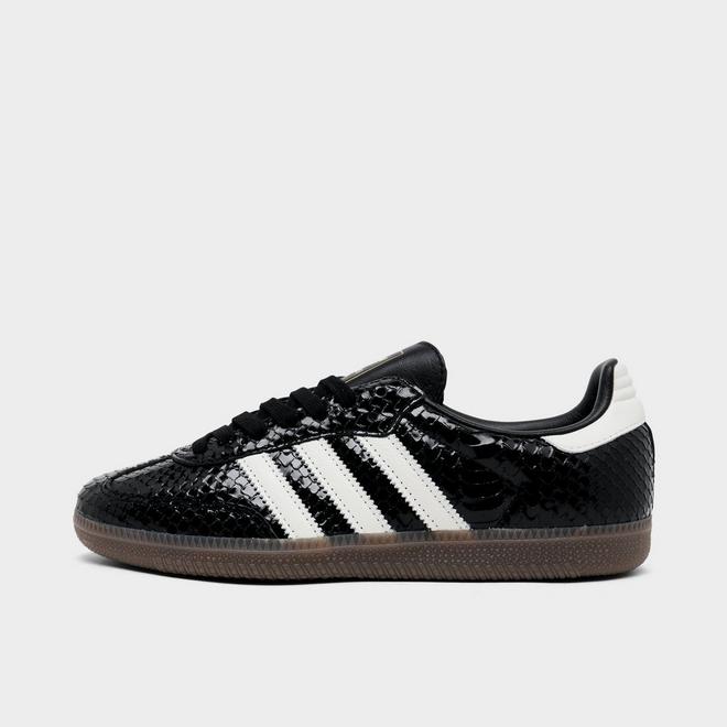 Women's adidas Originals Samba OG Crocodile Patent Leather Casual Shoes